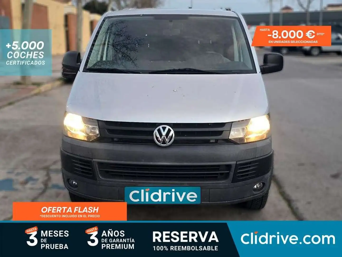 Volkswagen Transporter Kombi Corto T.Medio 2.0 TDI 140cv 2.8T Gris - 1