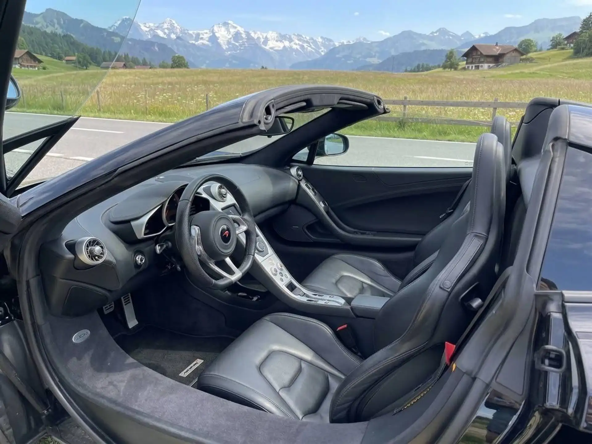 맥라렌 650S 650 Sport Spider 2015 검정 사진 7