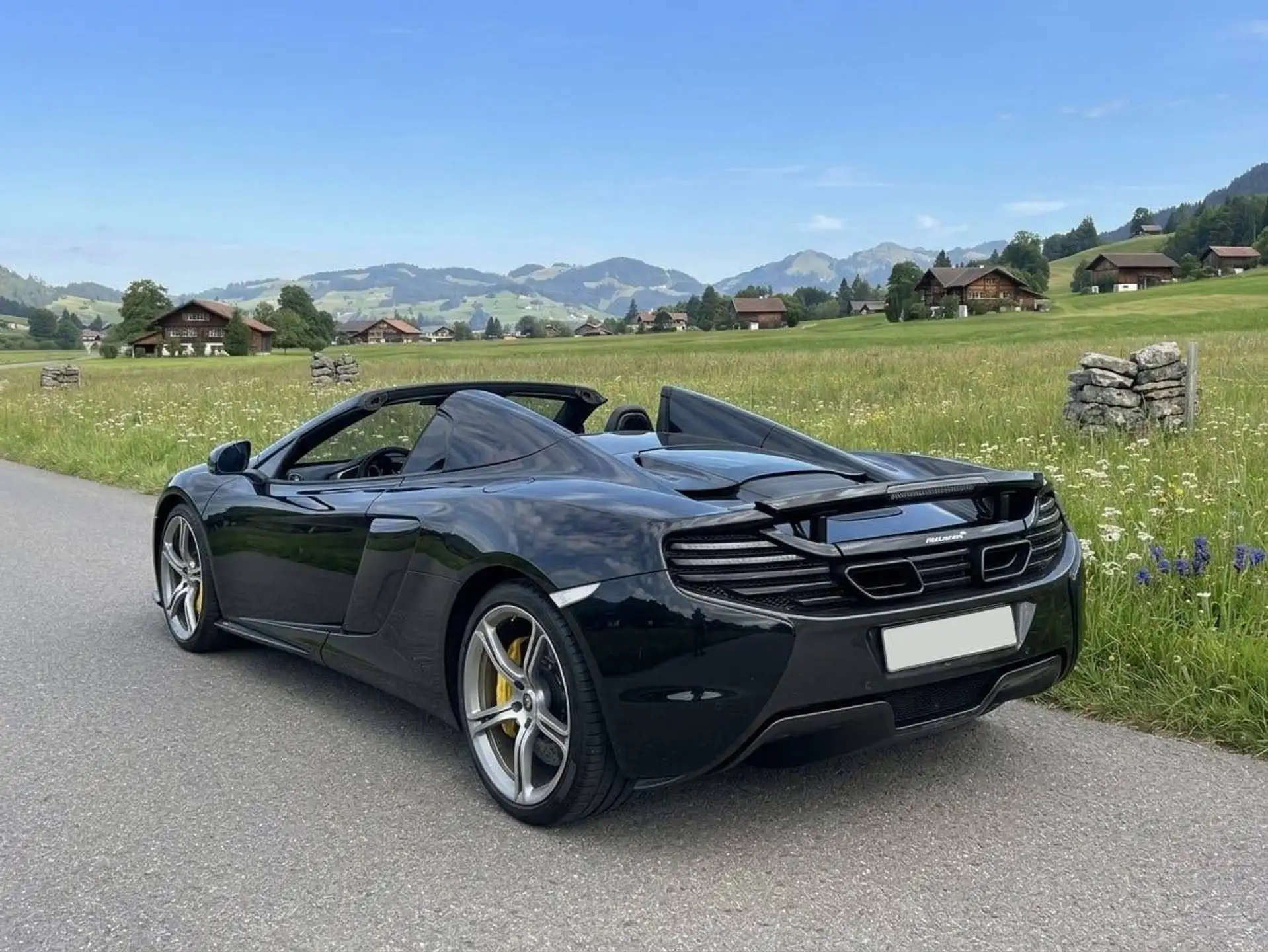 맥라렌 650S 650 Sport Spider 2015 검정 사진 2