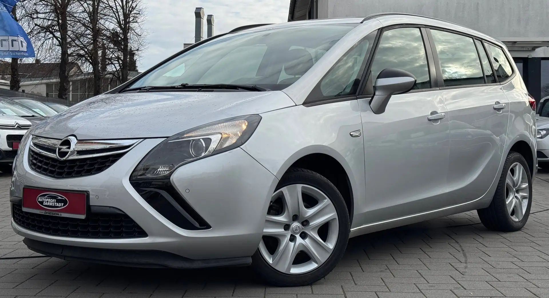 Opel Zafira Tourer TÜV AU NEU/7XSITZ*KLIMA*PDC*NAVIGATION*TEMPOMAT Grau - 1