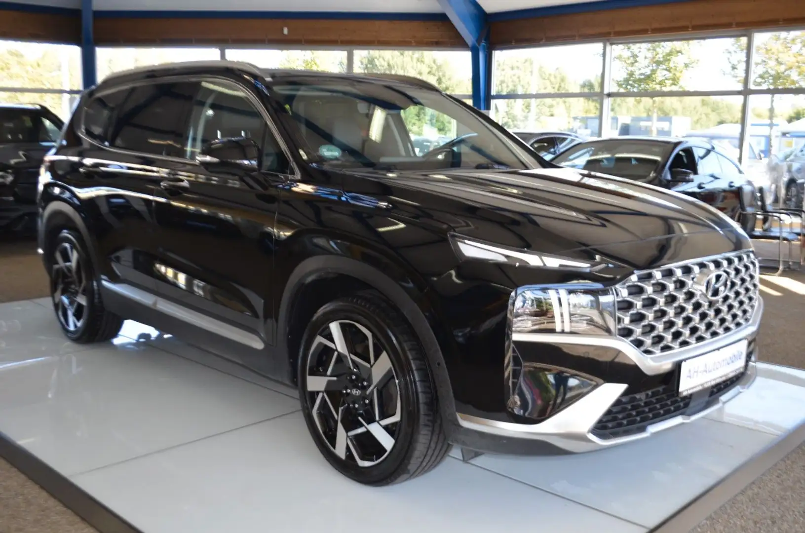 Hyundai SANTA FE Prime 4WD XENON / NAVI / HUD / R-KAM Schwarz - 2