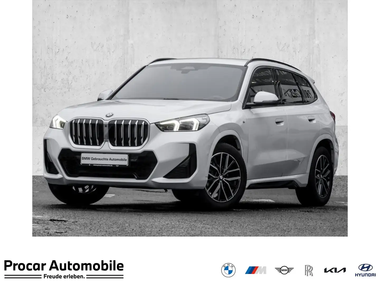 BMW X1 sDrive18i M SPORT+ADAPT.LED+PA+SHZ Weiß - 1
