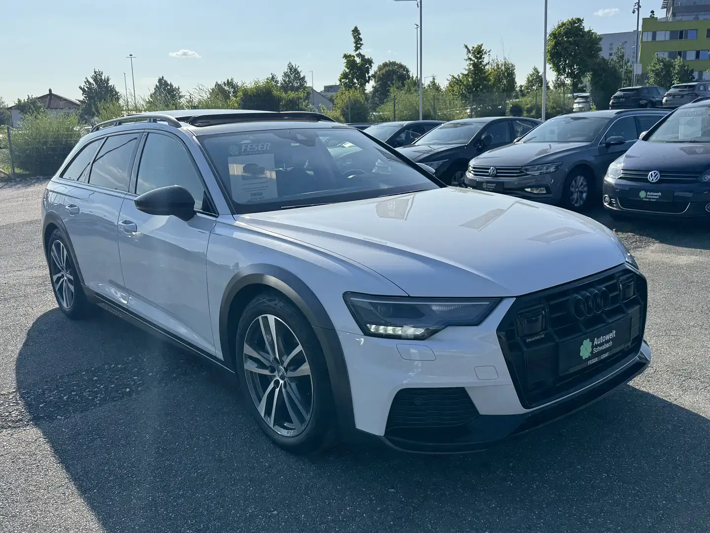 Audi A6 allroad quattro 55 TDI qu. AHK LED PANO NAVI Weiß - 2