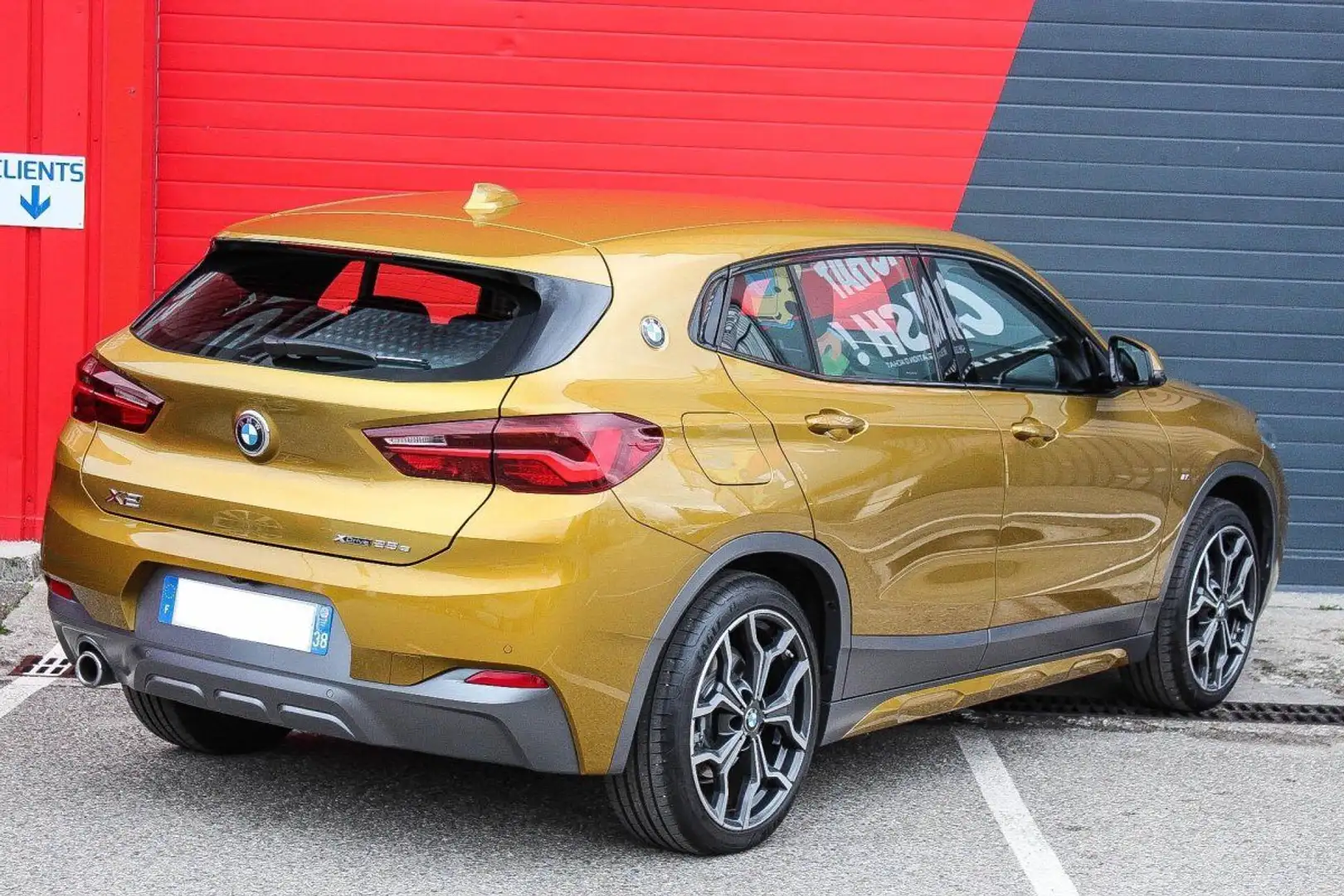 BMW X2 xDrive 25e 220 BVA Jaune - 2