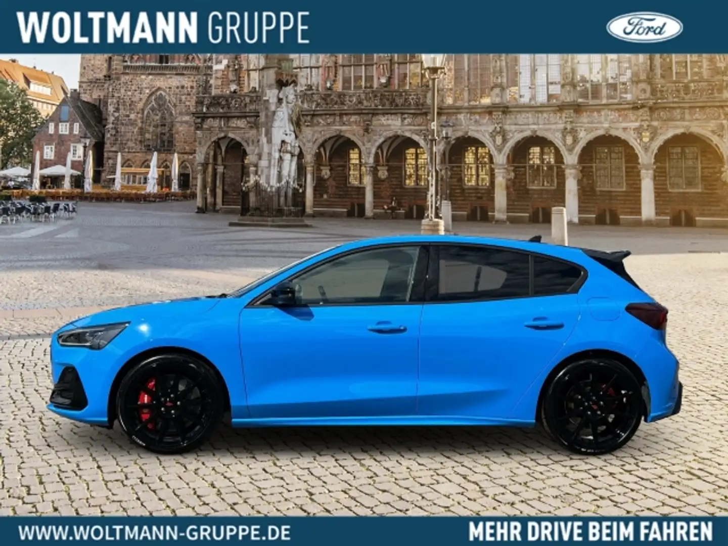 Ford Focus ST X Edition // Gewindefahrwerk Sperrdiff. Brembo- Blau - 2