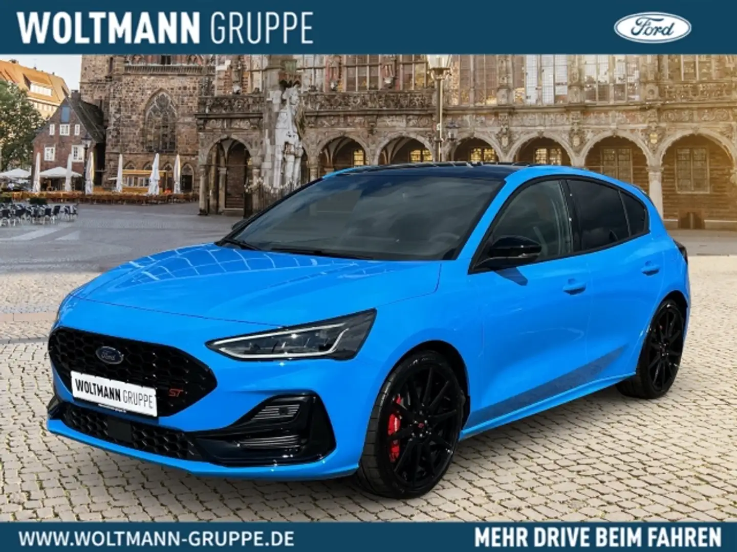 Ford Focus ST X Edition // Gewindefahrwerk Sperrdiff. Brembo- Blau - 1