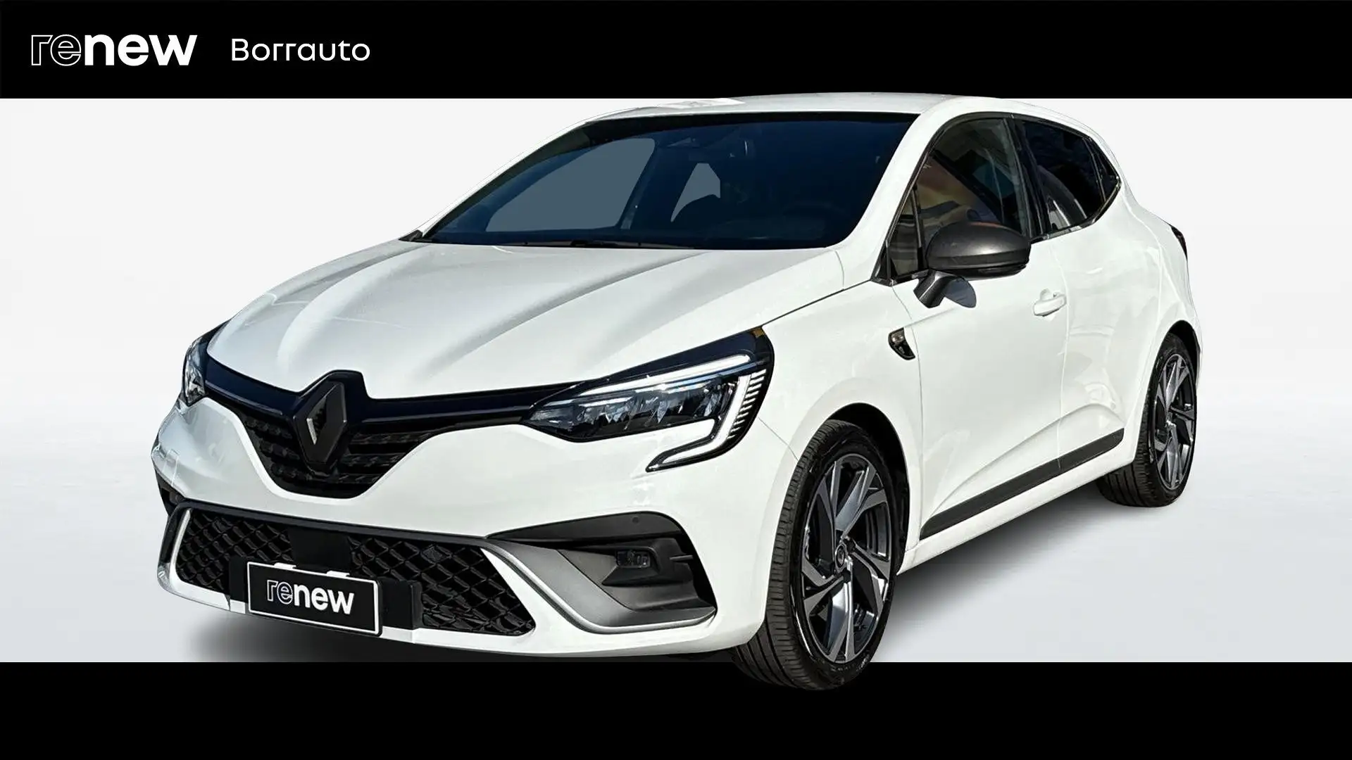 Renault Clio 5 Porte 1.6 E-TECH Hybrid 140cv RS Line Auto 1.6 Bianco - 1