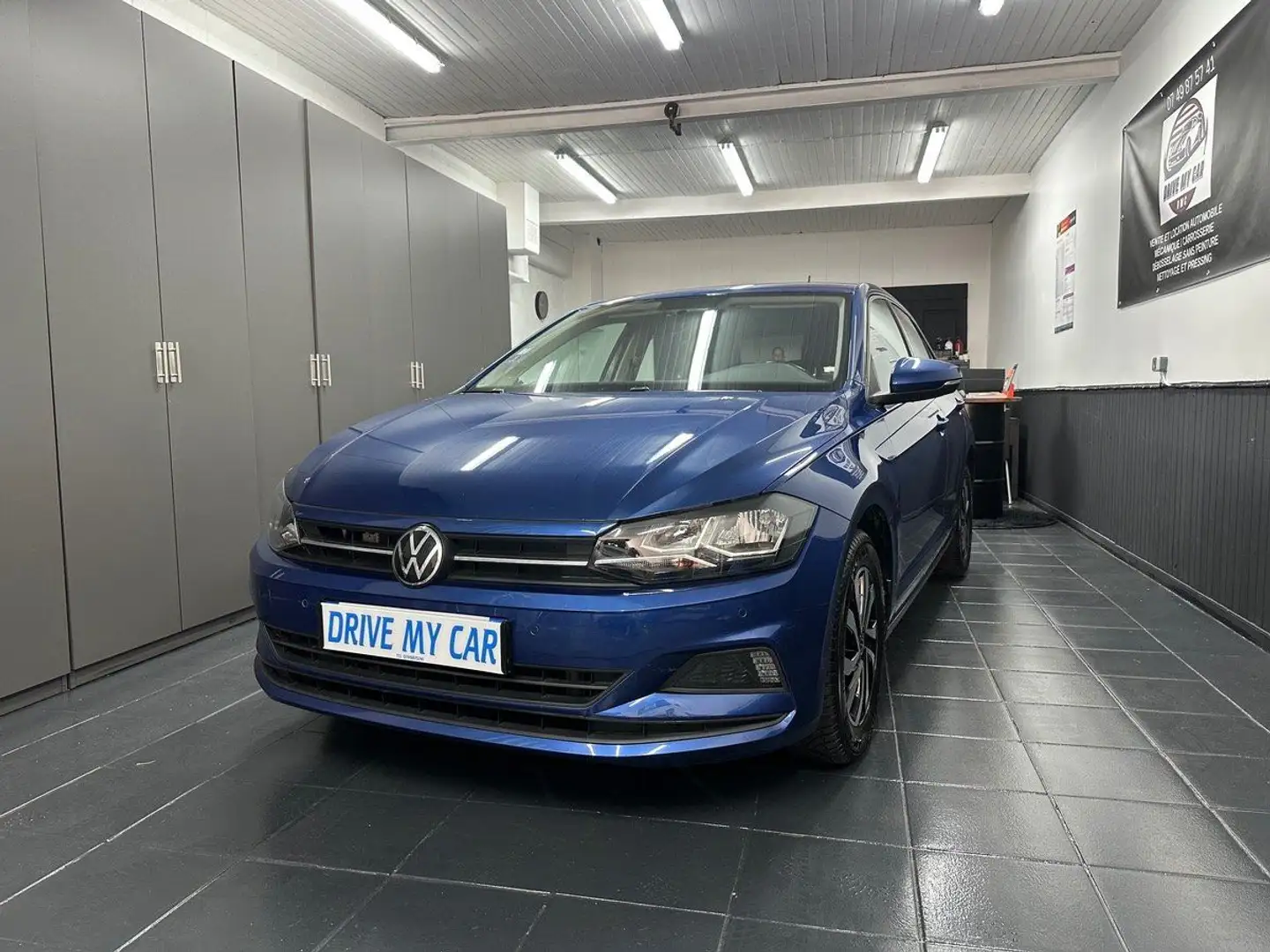 Volkswagen Polo Active 1.0 TSI95ch 2021 - Garantie 6 mois Bleu - 1