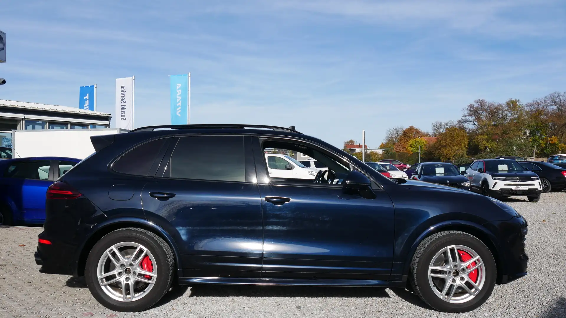 Porsche Cayenne GTS Allrad Sitzheizu Lüftung Einparkhilfe Klima Blau - 2