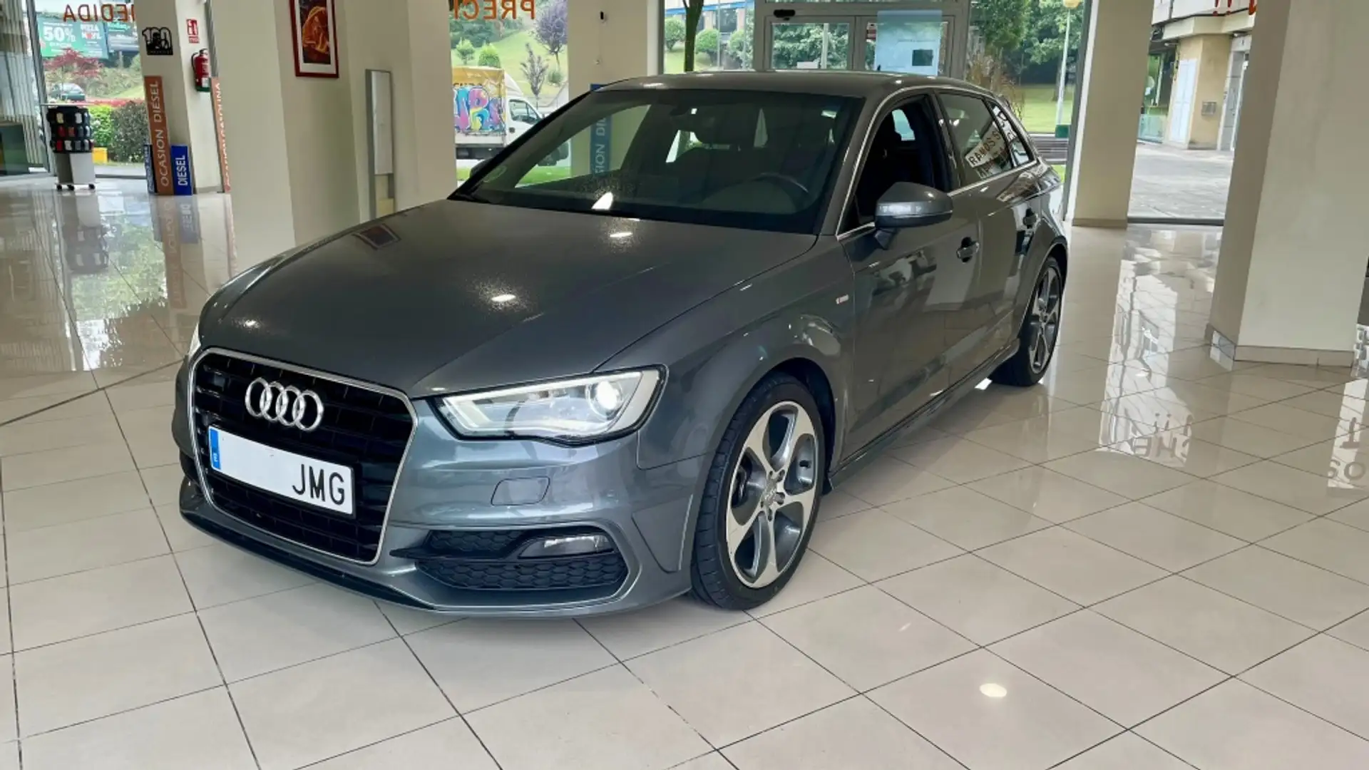 Audi A3 Sportback 1.2 TFSI S line edition 110 Gris - 1