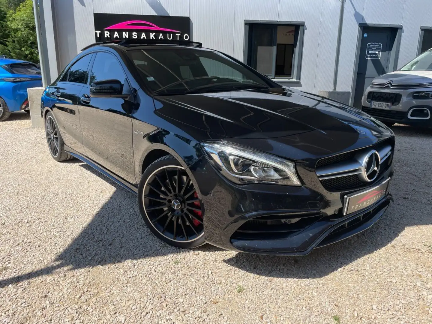 Mercedes-Benz CLA 45 AMG CLASSE 45 AMG 381 ch Speedshift DCT 4Matic - Origi Černá - 1