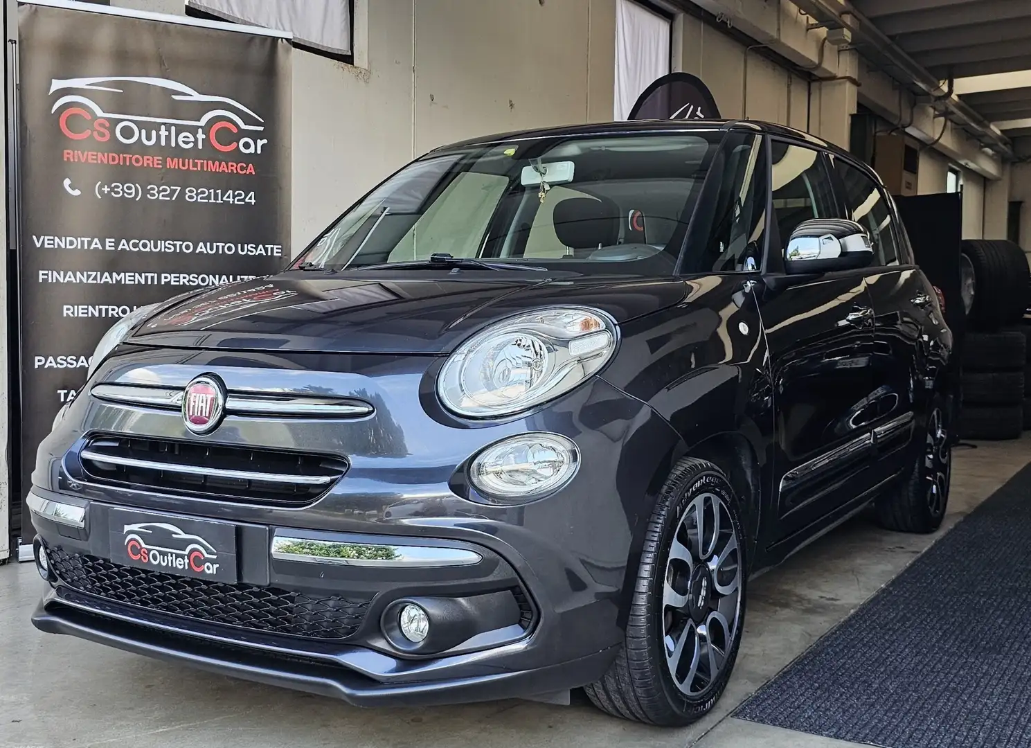 Fiat 500L 500L 1.4 Mirror City Cross 95cv Gris - 2