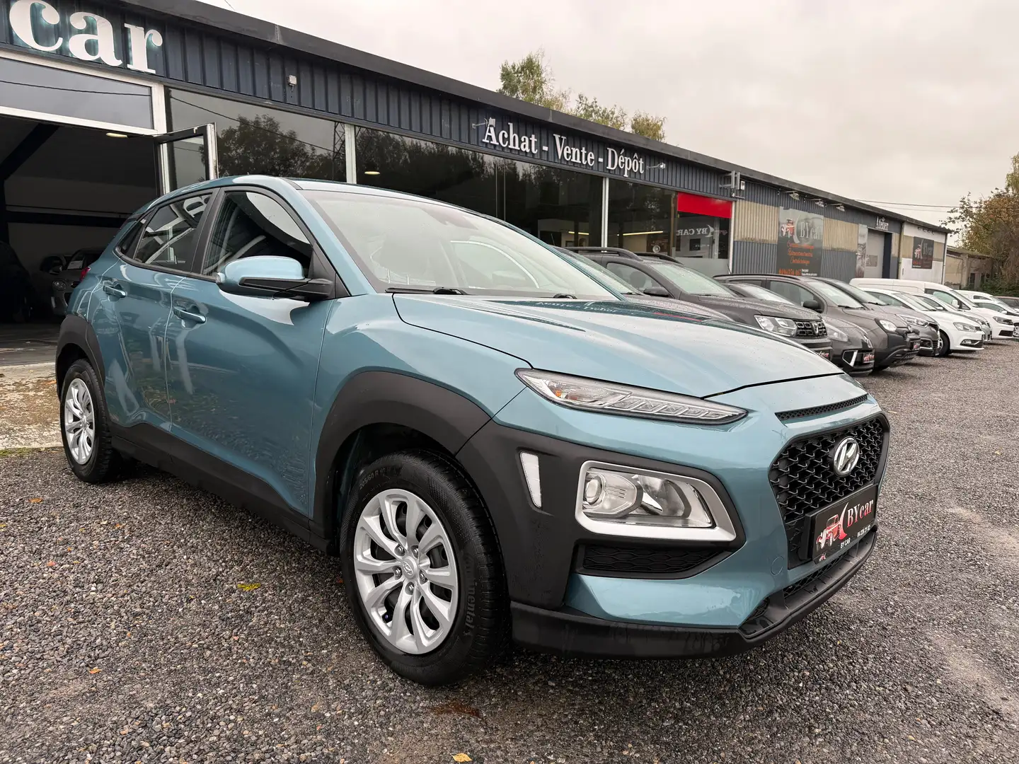 Hyundai KONA 1.0 T-GDi *GARANTIE 2 ANS* 1 PROPRIETAIRE Blu/Azzurro - 2