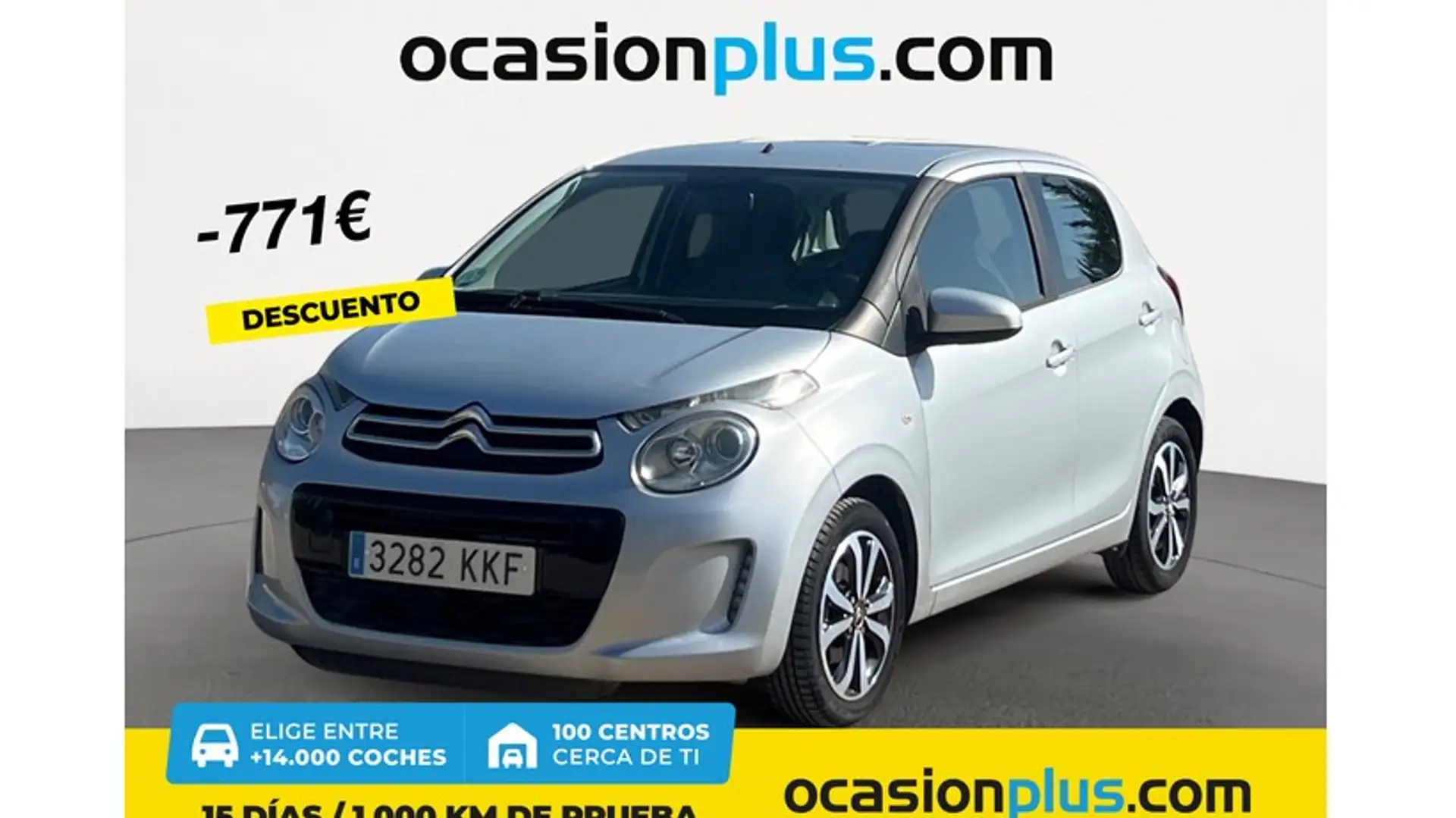 Citroen C1 1.2 PureTech City Edition Grijs - 1
