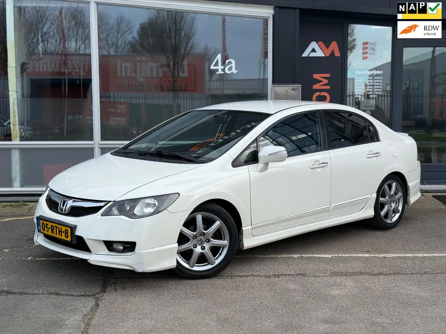 Honda Civic 1.3 Hybrid Elegance | Airco | Cruise | Stoelverwar Blanc - 1