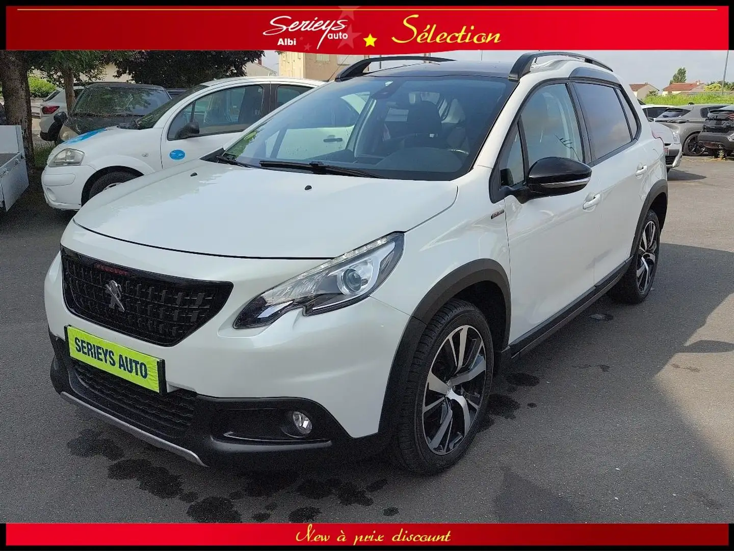 Peugeot 2008 GT LINE 1.6 BlueHDi 120 BVM6 GRIP CONTROL+GPS+JA17 Weiß - 1
