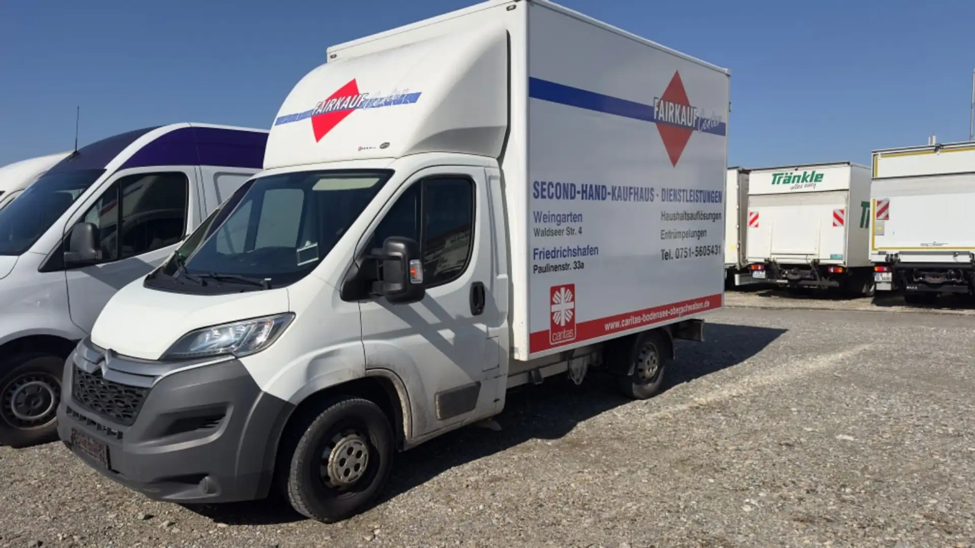 Citroen Jumper 2.2 Koffer 3-Sitzer Klima Wit - 1