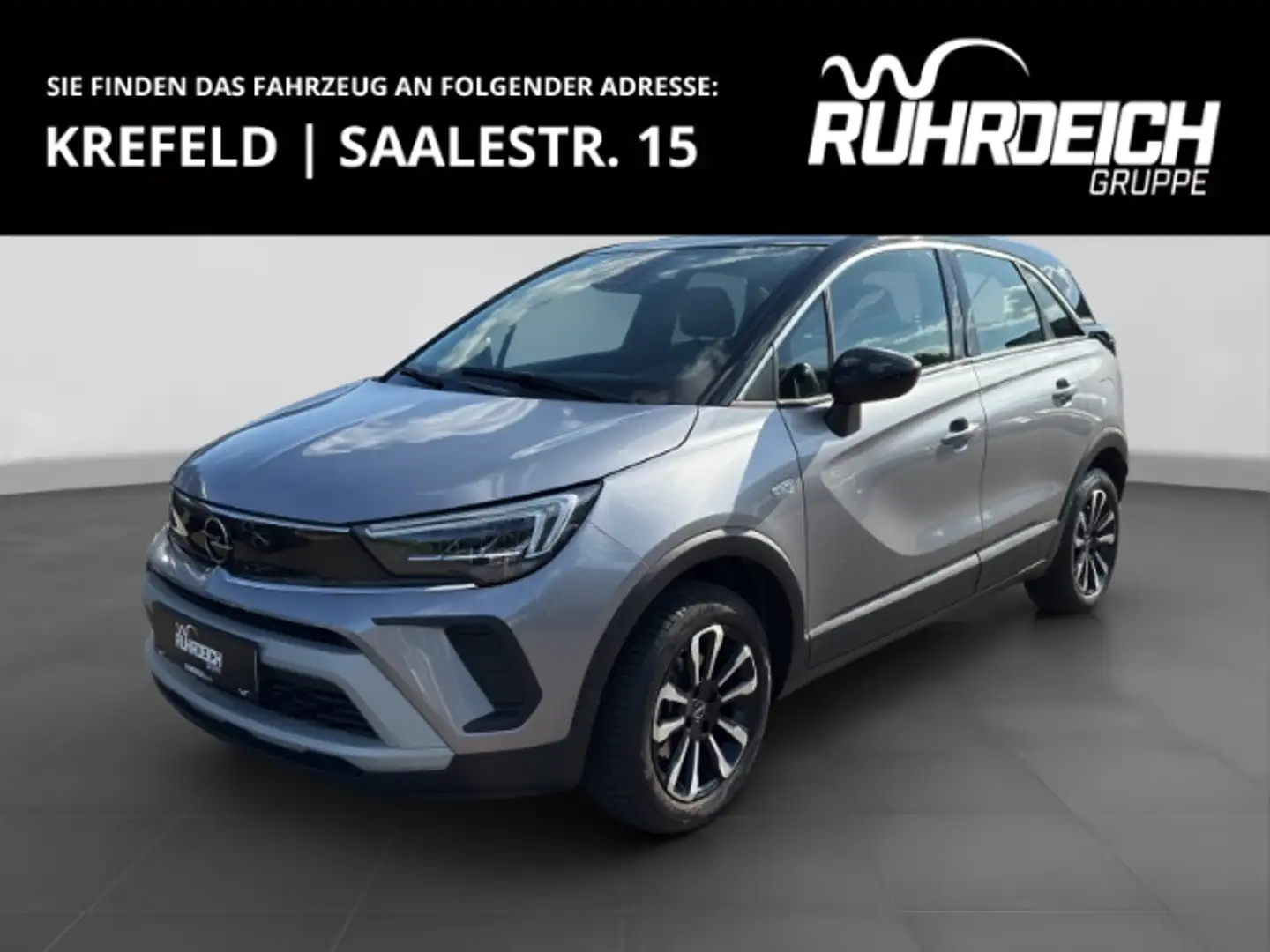 Opel Crossland Elegance 1.2 Turbo LED+PDC+CARPLAY+SITZHZG+ALU+ Gris - 1