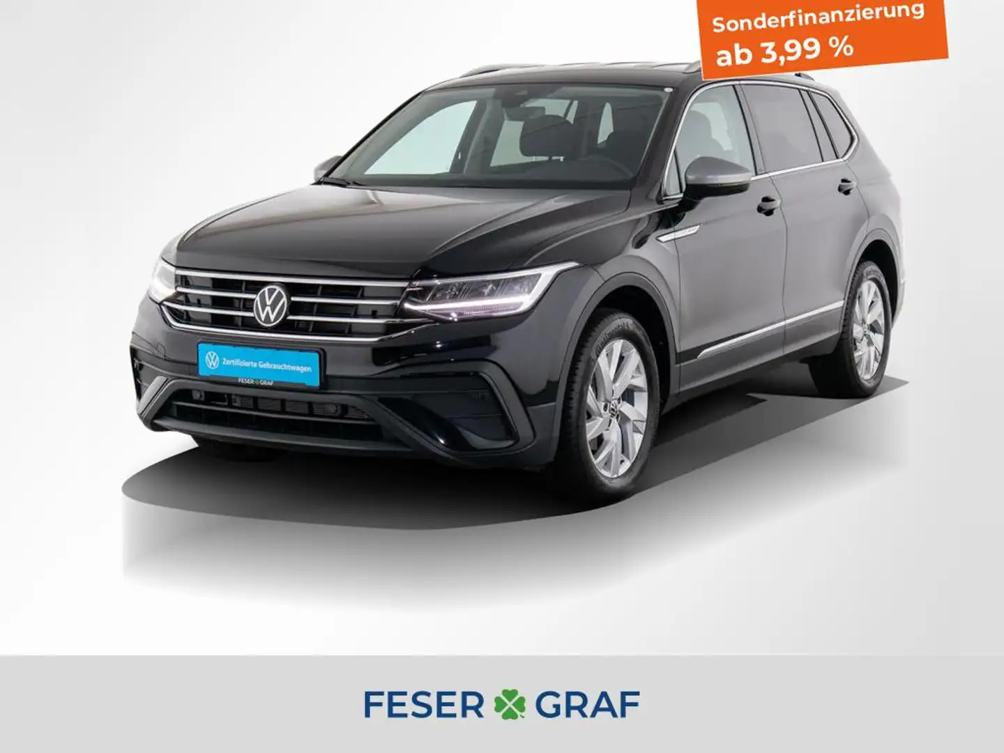 Volkswagen Tiguan Allspace 1.5 TSI Life DSG NAvi / AHK Nero - 1