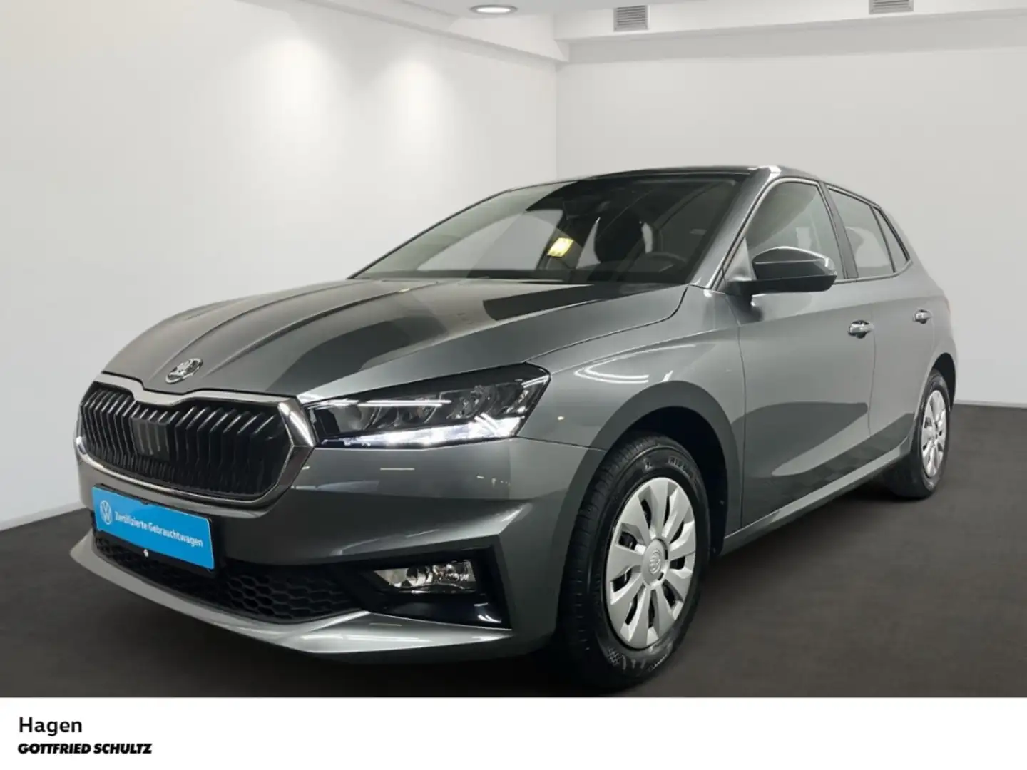 Skoda Fabia 1.0 TSI LED AHK GRA SHZ KLIMA Selection Grau - 2