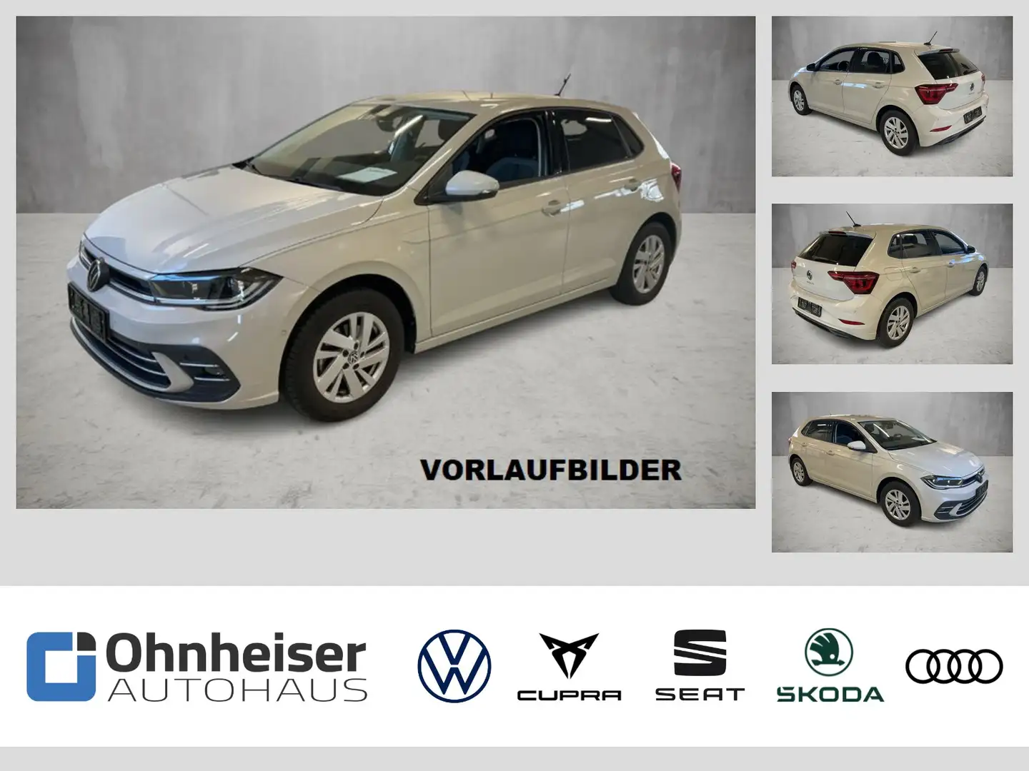 Volkswagen Polo 1.0 TSI DSG Style KAMERA*ACC*NAVI*SHZ Grau - 1