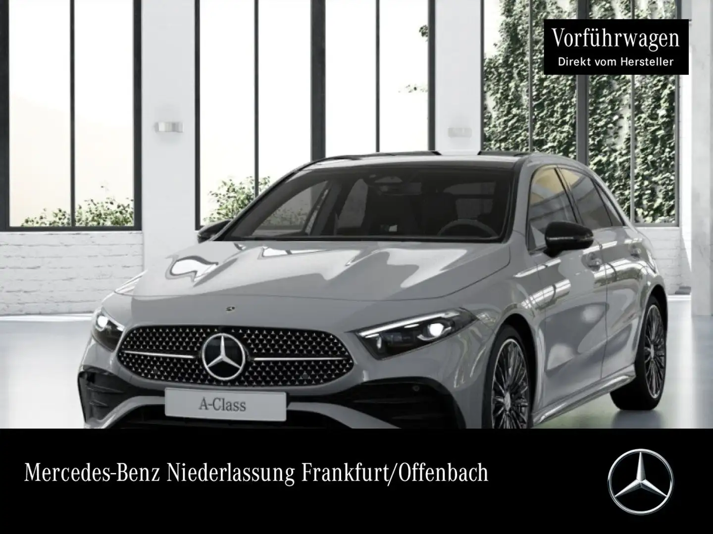 Mercedes-Benz A 200 AMG+NIGHT+PANO+MULTIBEAM+KAMERA+7G Gris - 1