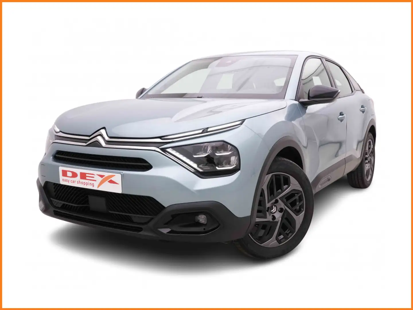 Citroen C4 1.2 T 131 EAT Plus + CAM + LED Bleu - 1