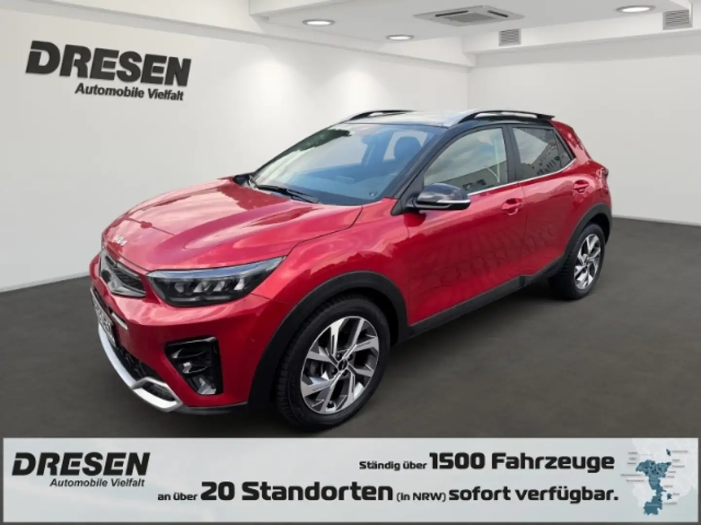 Kia Stonic GT-LINE 1.0 T-GDI Mild-Hybrid 120 NAVI,DAB,KLIMA,S Rot - 1