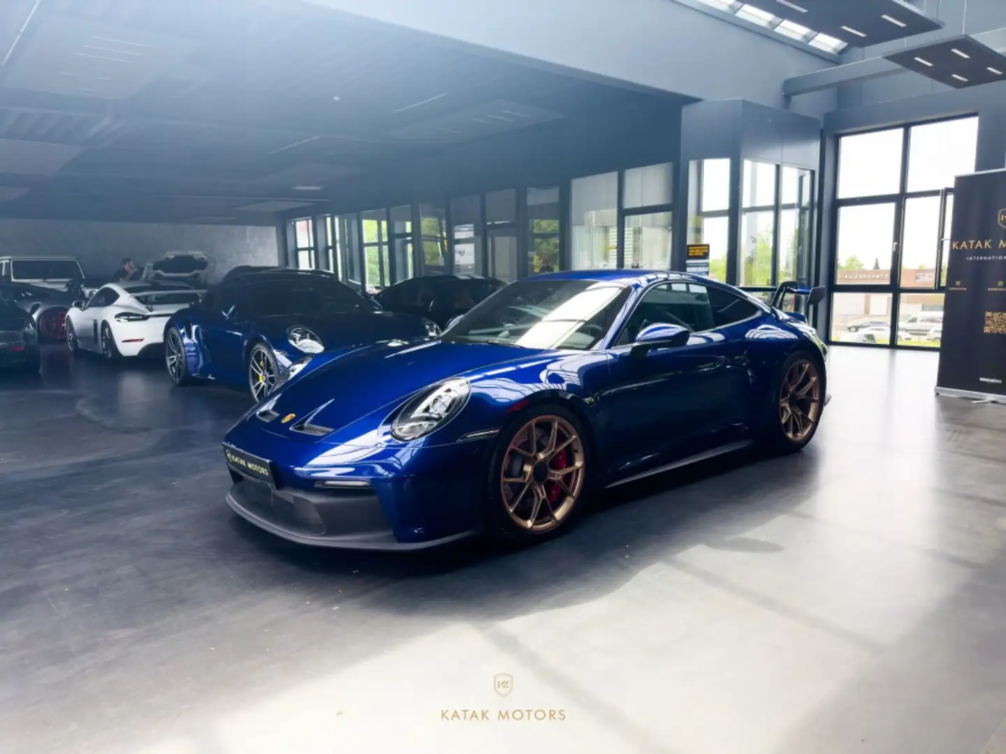 Porsche 992 GT3/SPORTCHRONO/CLUBSPORT/RACETEX/16.12.2022 Blau - 2