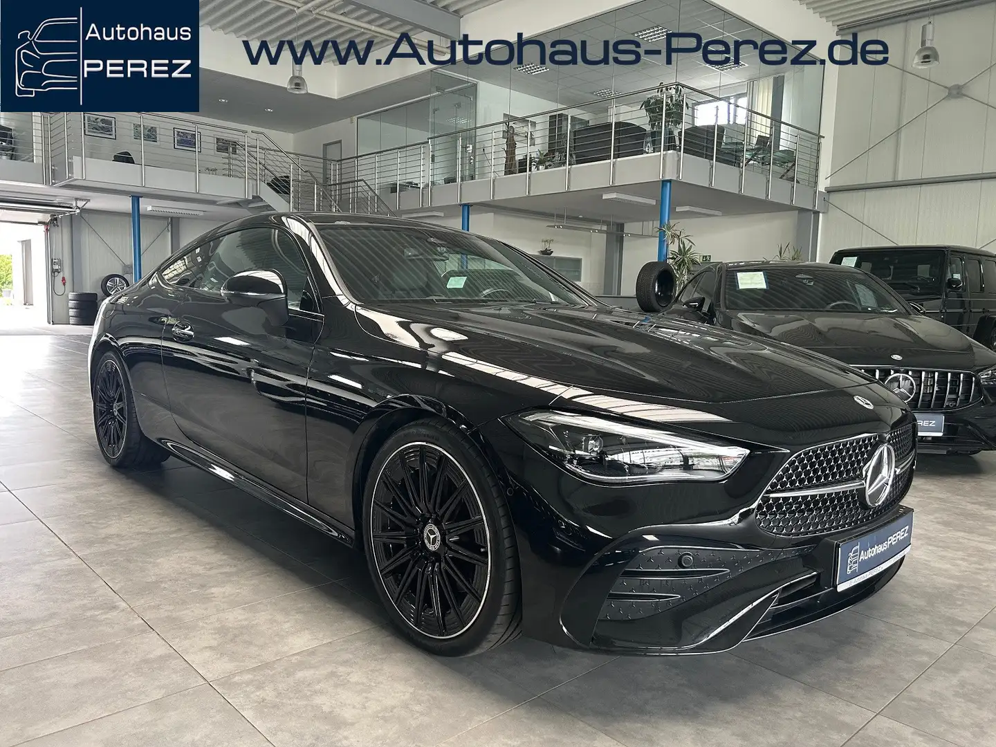 Mercedes-Benz CLE 200 Coupe AMG Line PANORAMA-360°-BURMESTER Noir - 1