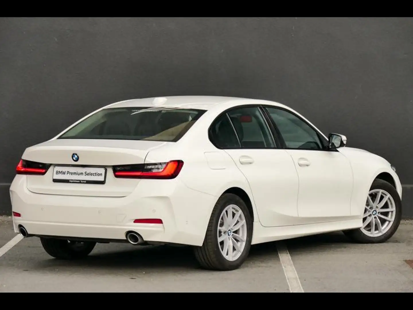 BMW 318 318iA Berline Blanc - 2