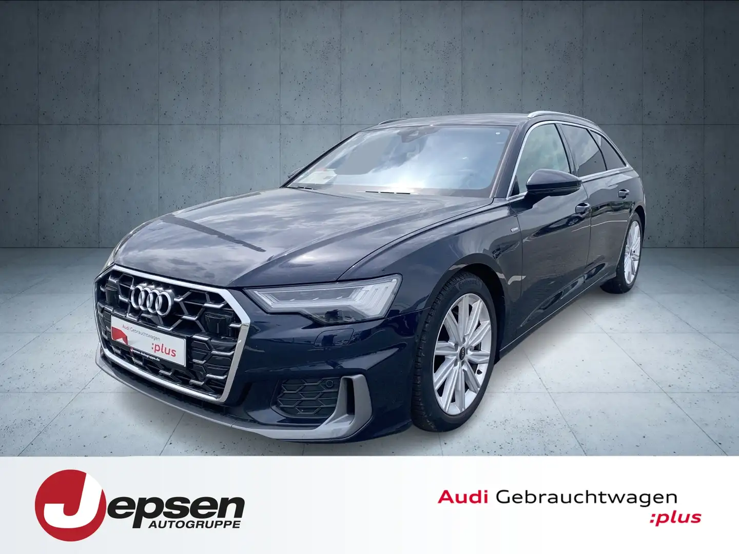Audi A6 Avant Design S line 45 TFSI S tr. Matrix AHK Blau - 1