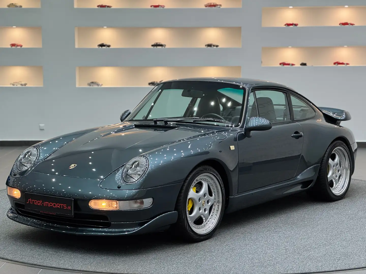 Porsche 993 911 Carrera 3.6 *AeroKit II*(Turbo Look)*Tiptronic Grün - 1