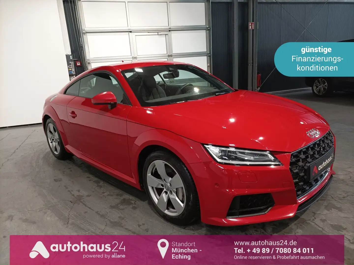 Audi TT 45 2.0 TFSI Coupe Xenon|ParkPilot|Sitzhzeiz. Rosso - 1