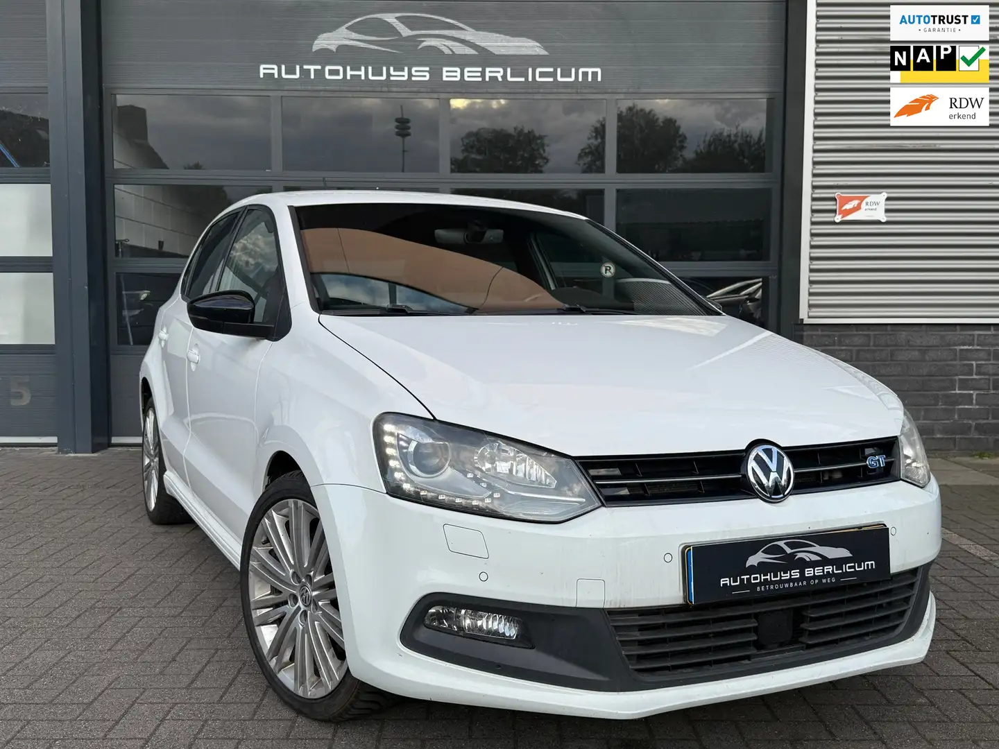 Volkswagen Polo 1.4 TSI BlueGT |DSG|150 PK|Xenon Blanco - 1