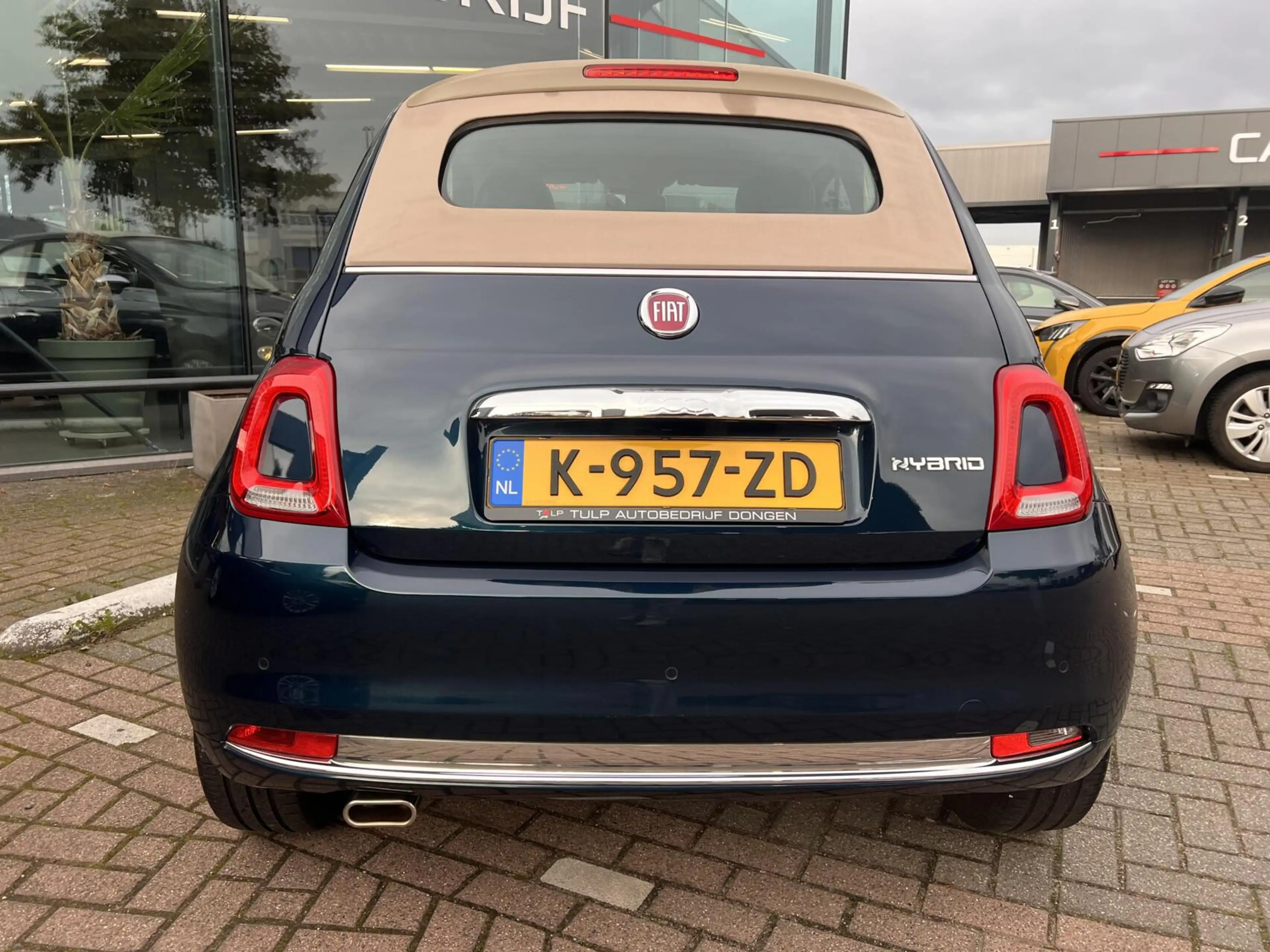 Fiat 500C 1.0 Hybrid Cult Leuk&Fris Airco Cruise NLauto NAP — photo 19