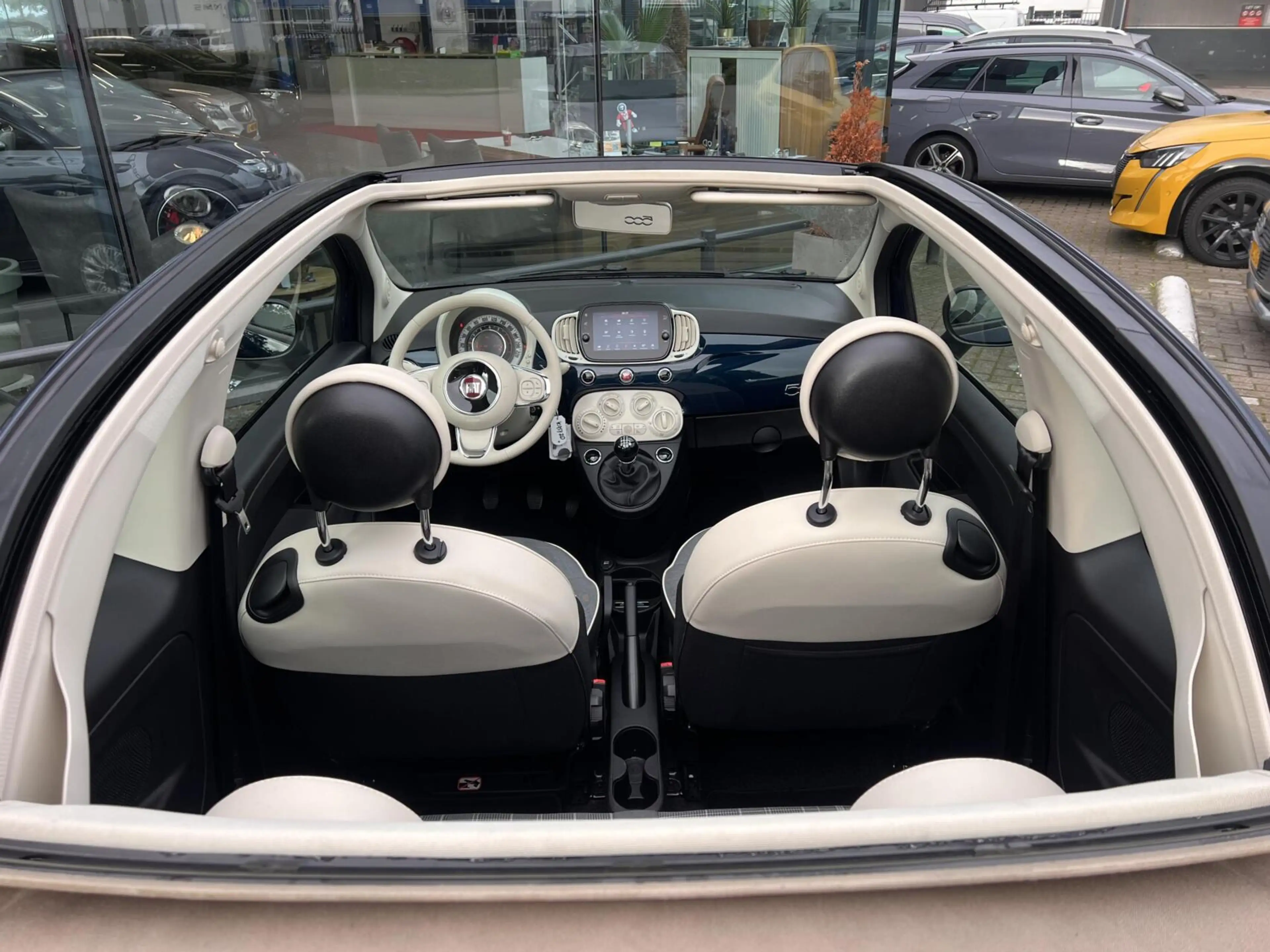Fiat 500C 1.0 Hybrid Cult Leuk&Fris Airco Cruise NLauto NAP — photo 46