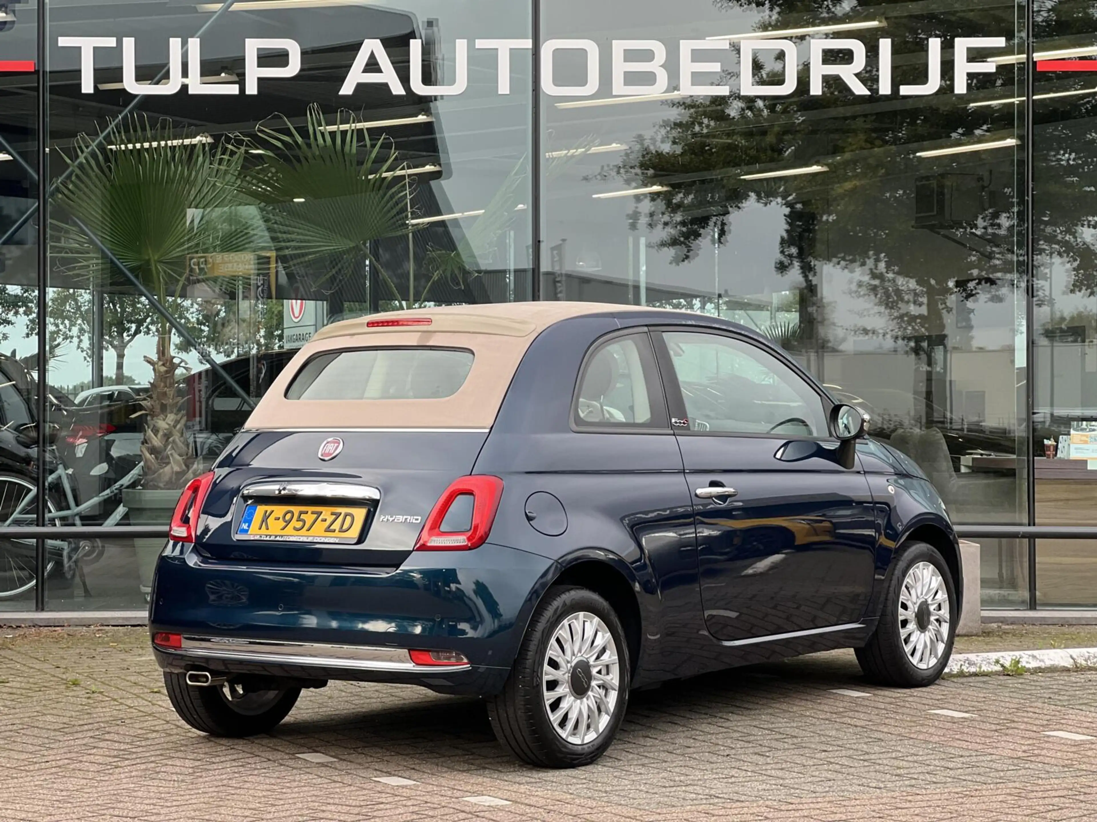 Fiat 500C 1.0 Hybrid Cult Leuk&Fris Airco Cruise NLauto NAP — photo 14