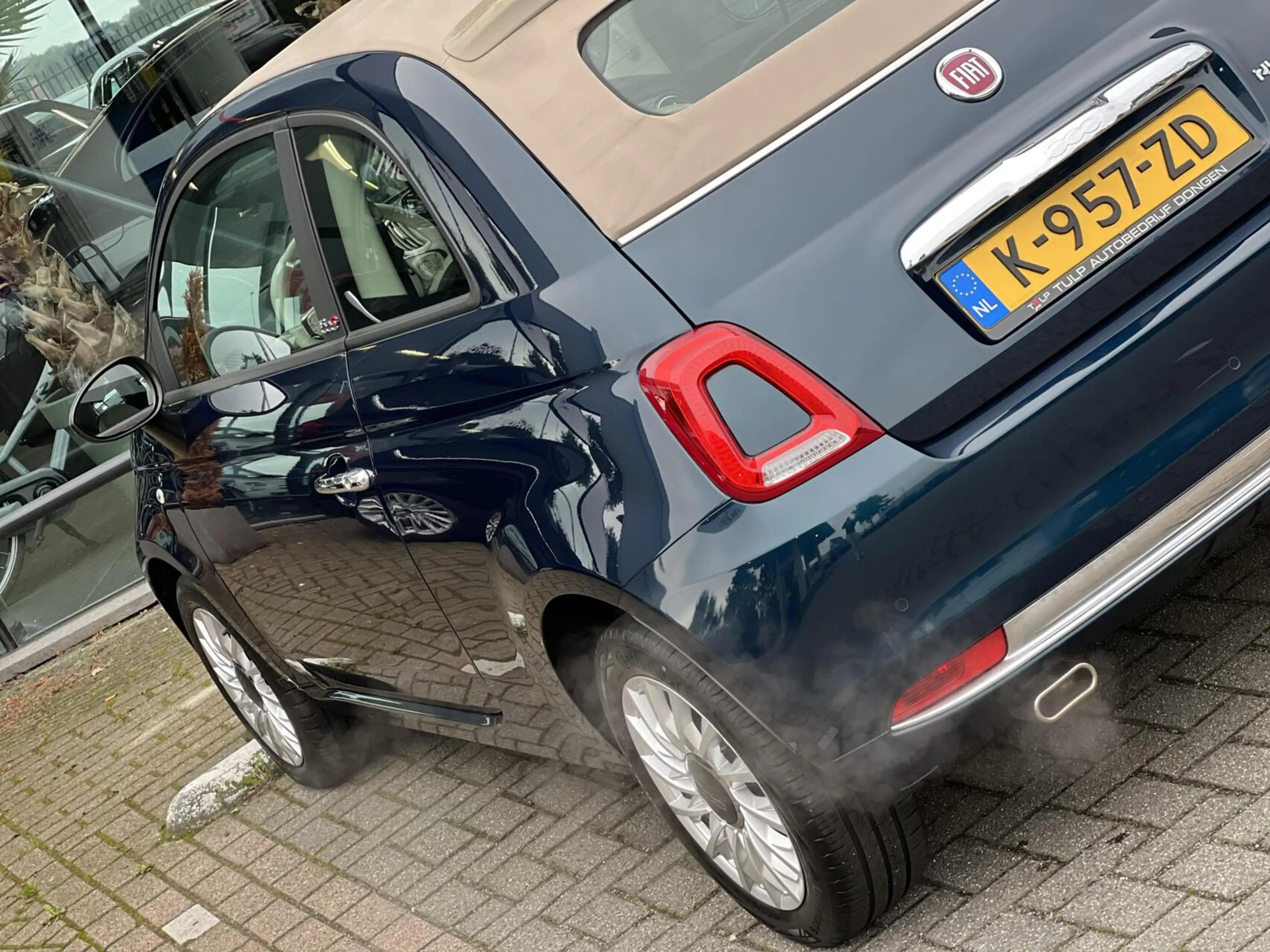 Fiat 500C 1.0 Hybrid Cult Leuk&Fris Airco Cruise NLauto NAP — photo 15