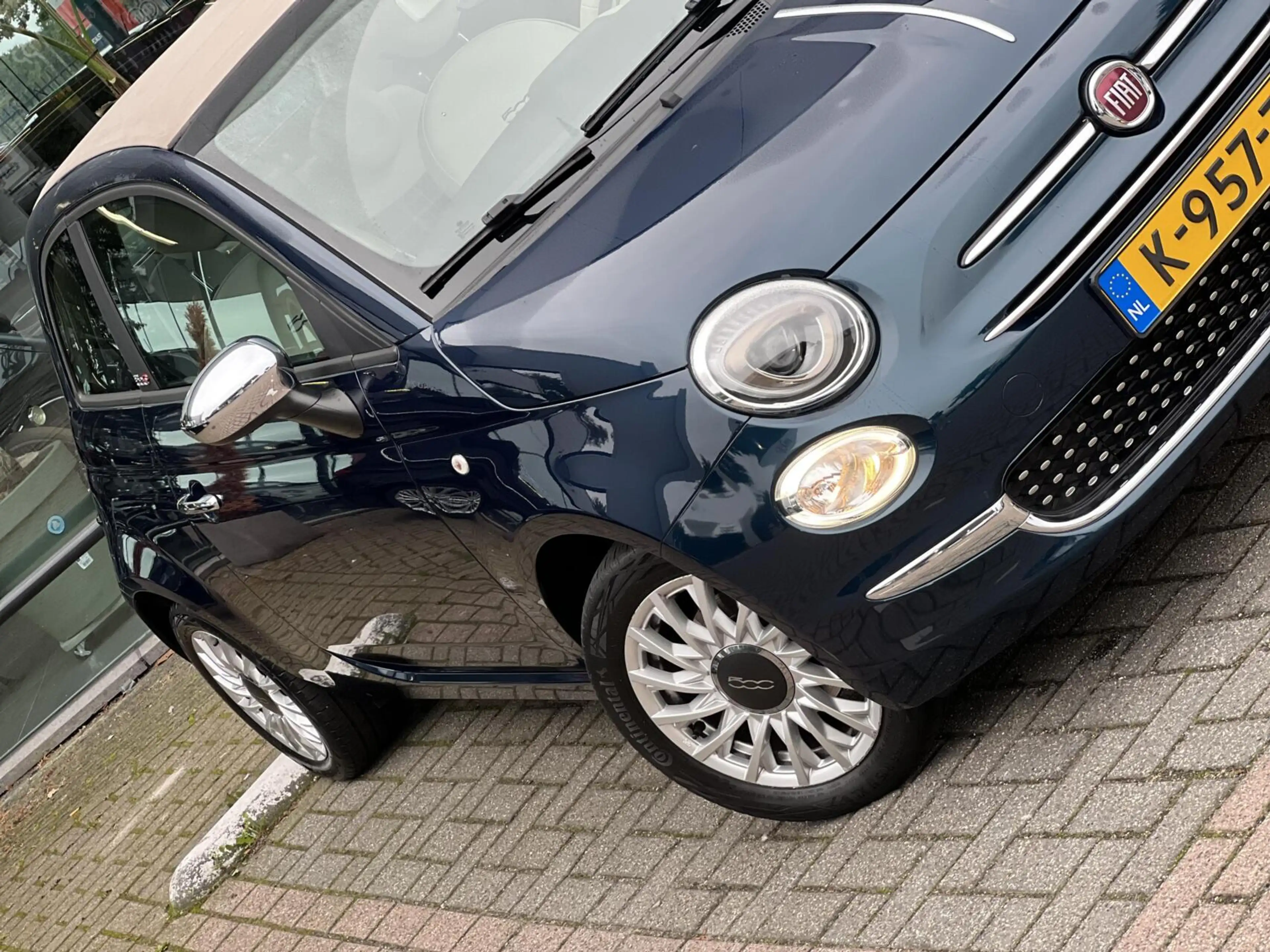Fiat 500C 1.0 Hybrid Cult Leuk&Fris Airco Cruise NLauto NAP — photo 7
