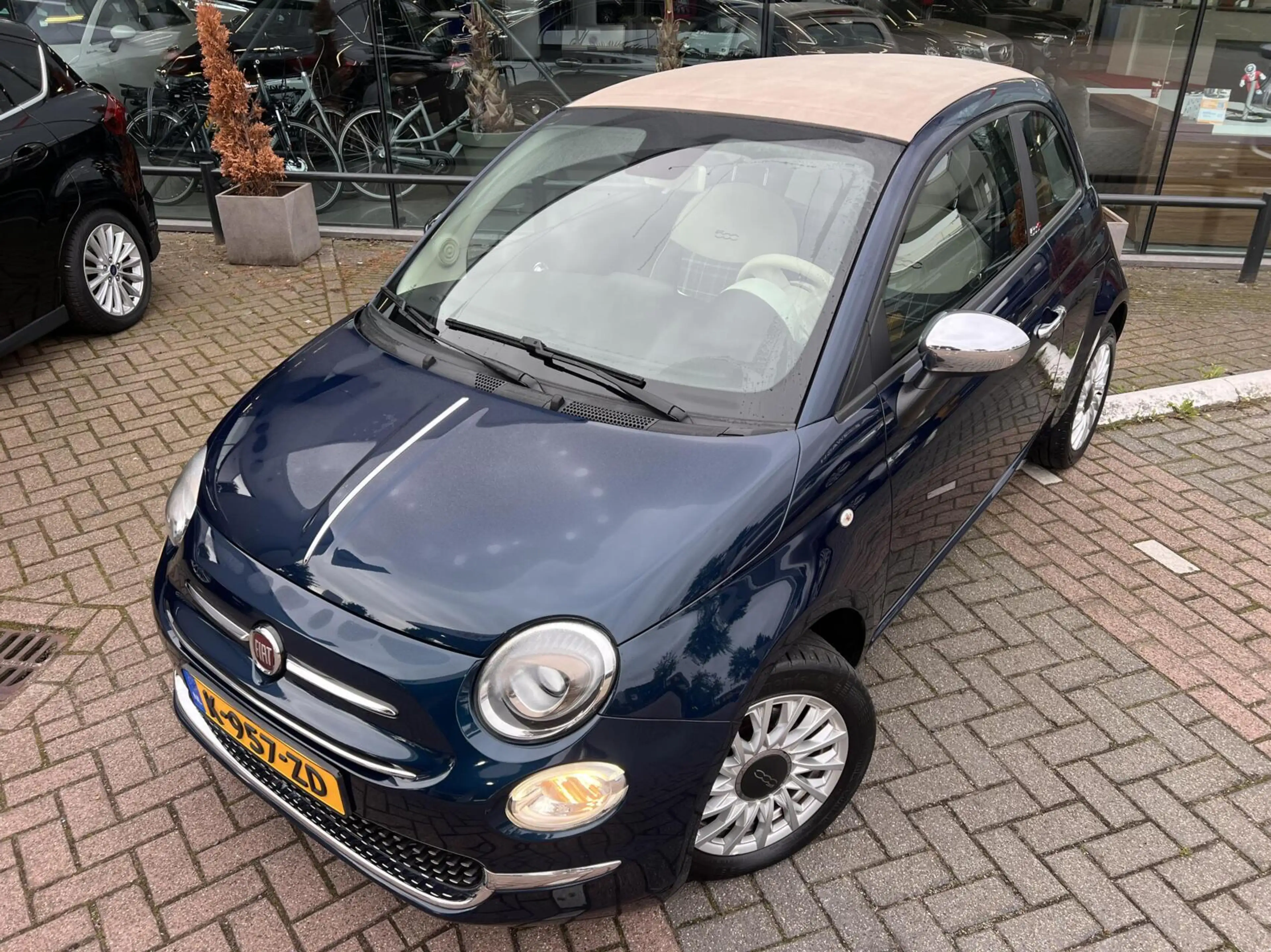 Fiat 500C 1.0 Hybrid Cult Leuk&Fris Airco Cruise NLauto NAP — photo 5