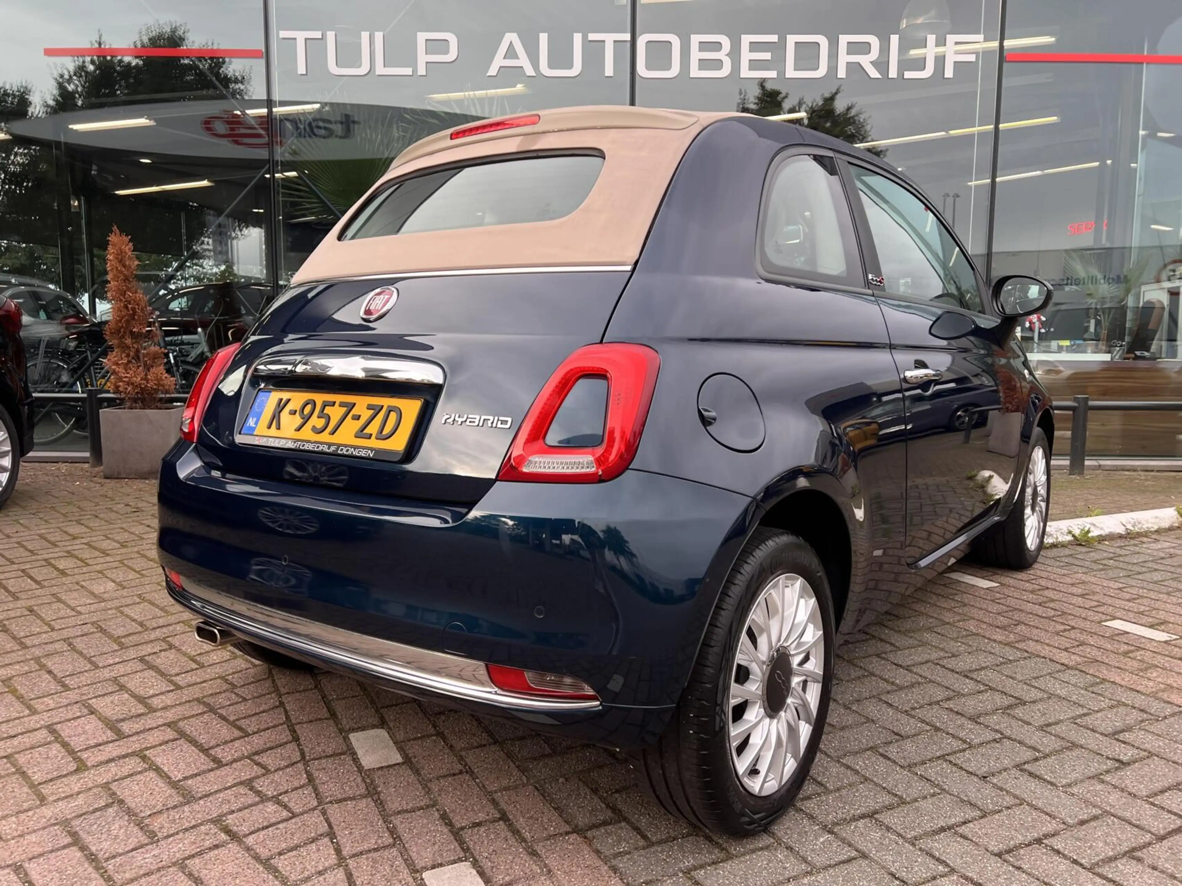 Fiat 500C 1.0 Hybrid Cult Leuk&Fris Airco Cruise NLauto NAP — photo 16