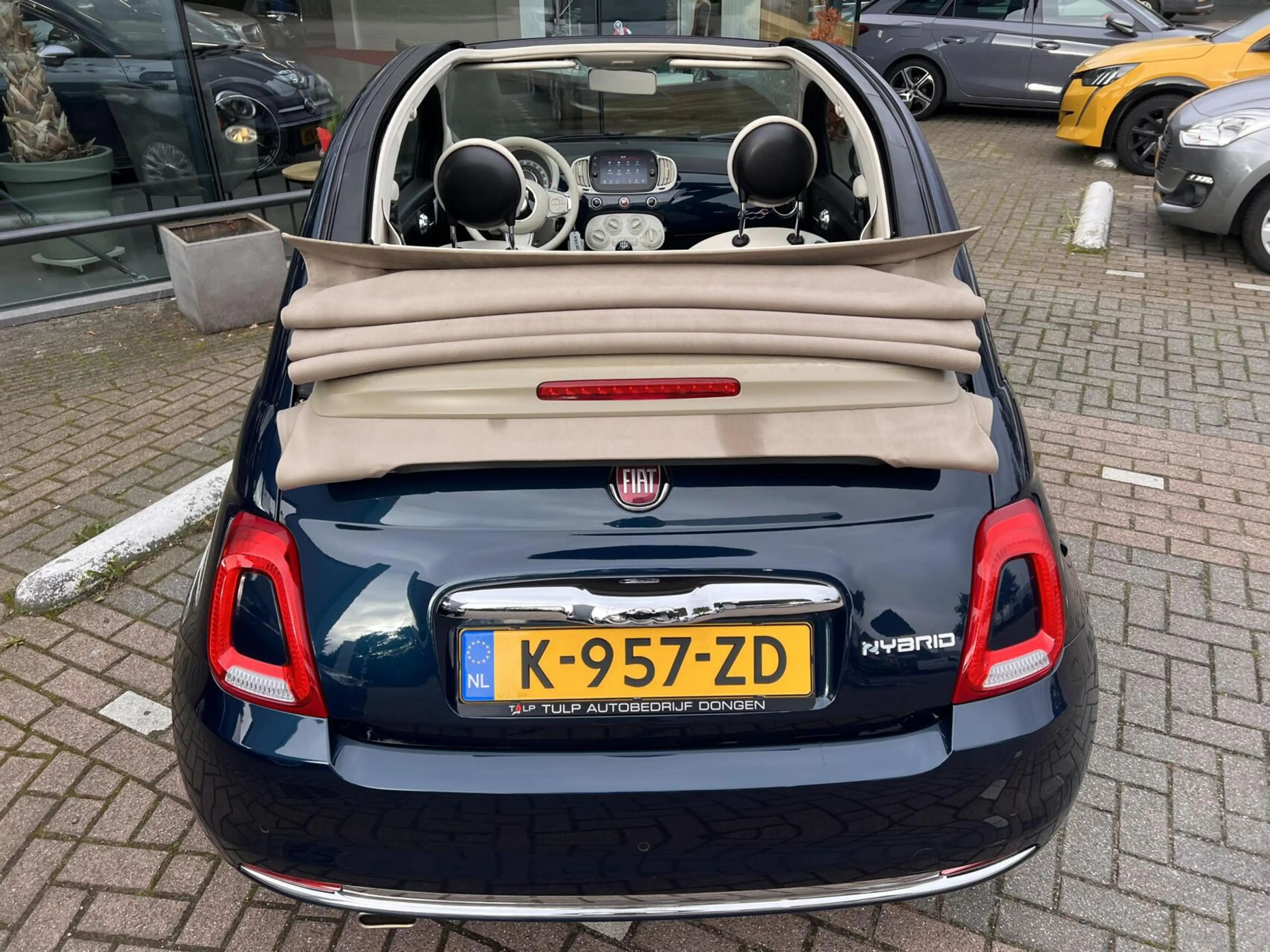 Fiat 500C 1.0 Hybrid Cult Leuk&Fris Airco Cruise NLauto NAP — photo 45