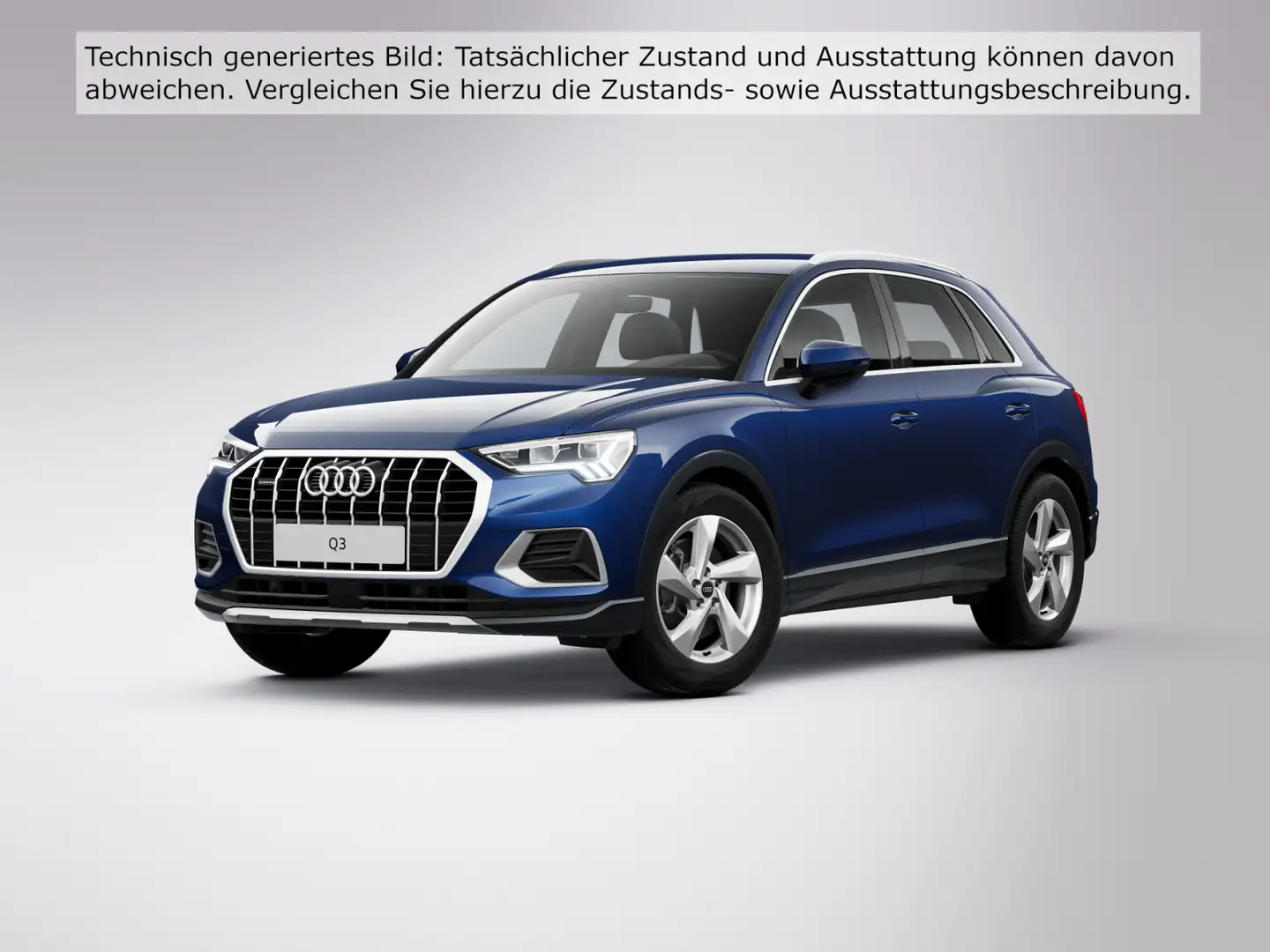 Audi Q3 40 TDI quattro advanced LED Navi VC Blau - 2