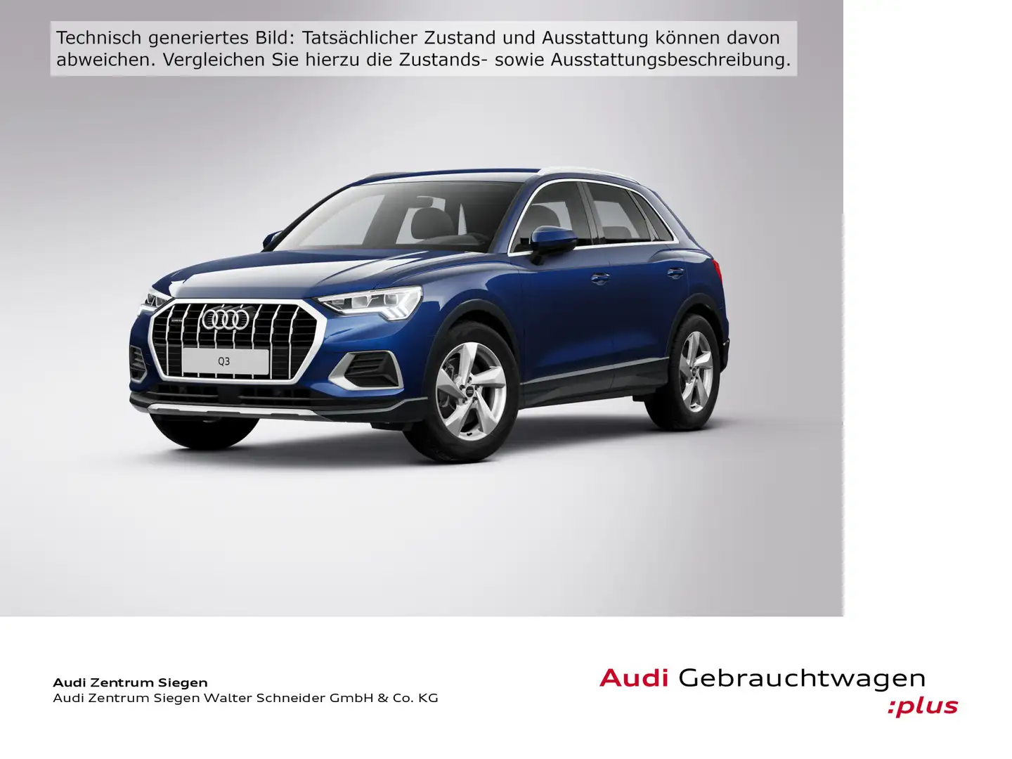 Audi Q3 40 TDI quattro advanced LED Navi VC Azul - 1
