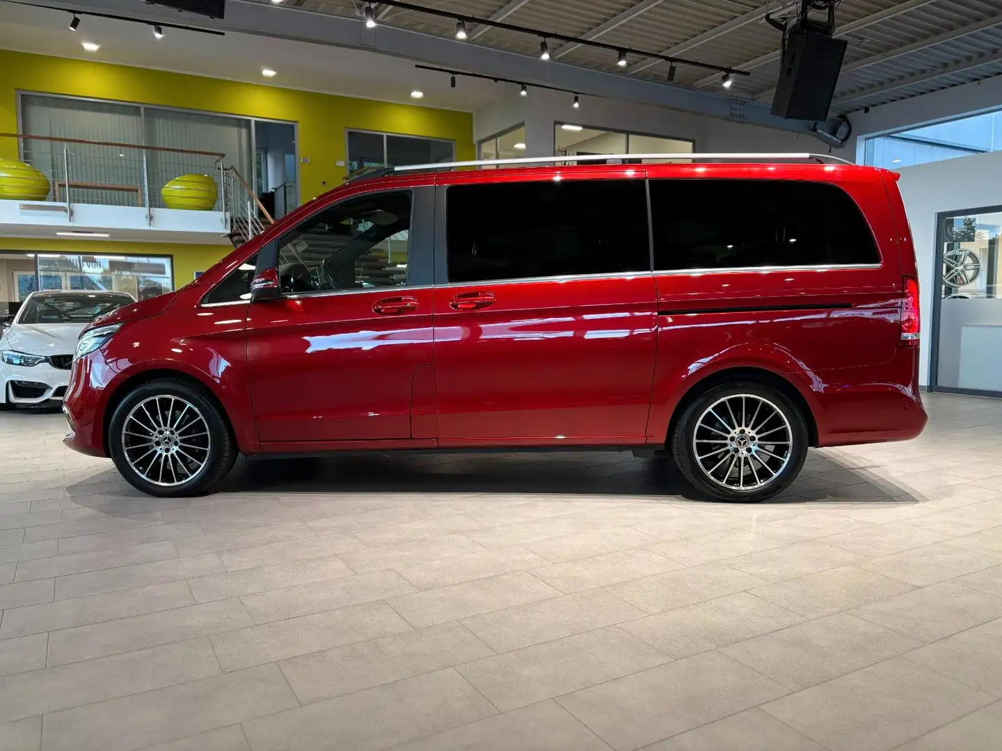 Mercedes-Benz V 300 V300d Sportpaket*AHK*360°*Parkassist*LED*LM* Roşu - 2