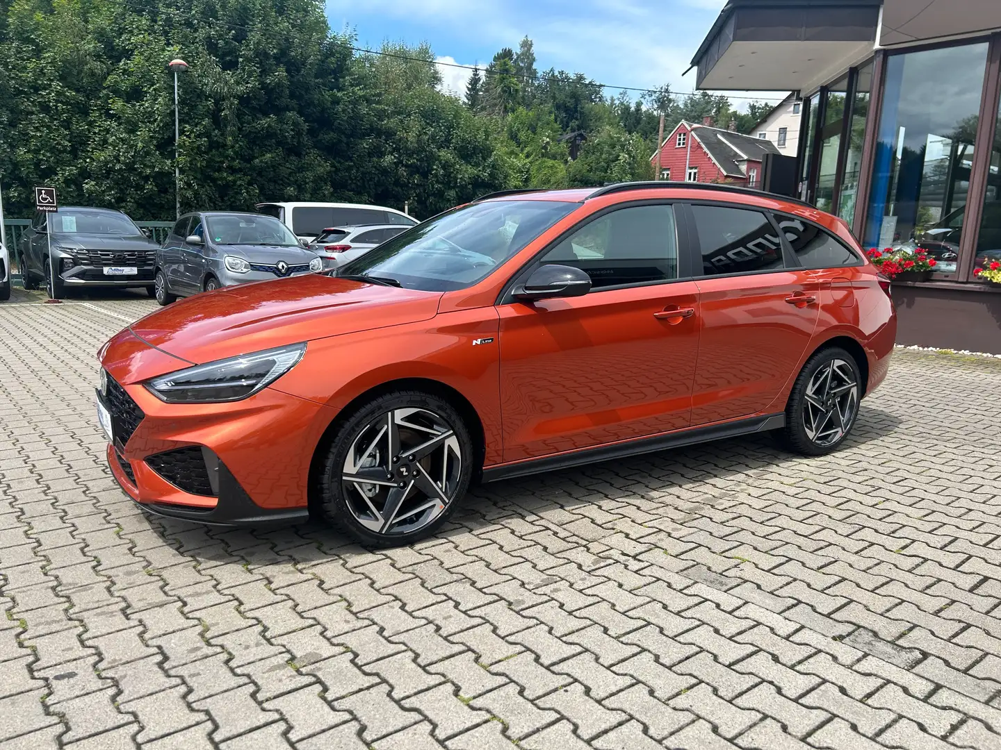 Hyundai i30 Kombi 1.5 T-GDi N-Line-Navi-LED Orange - 2