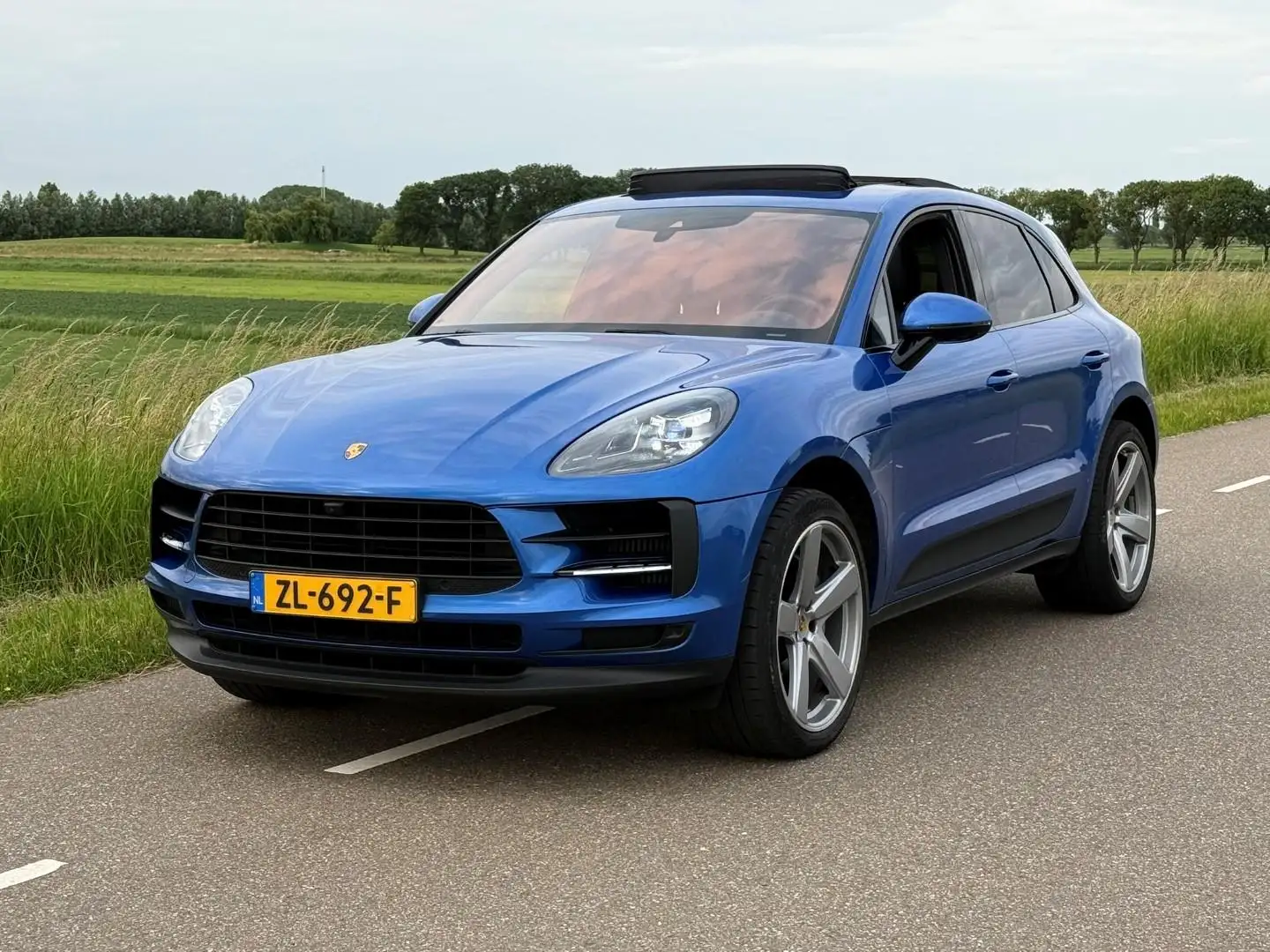 Porsche Macan 3.0 S in prachtige blauwe kleur met zeer veel opti Blauw - 2