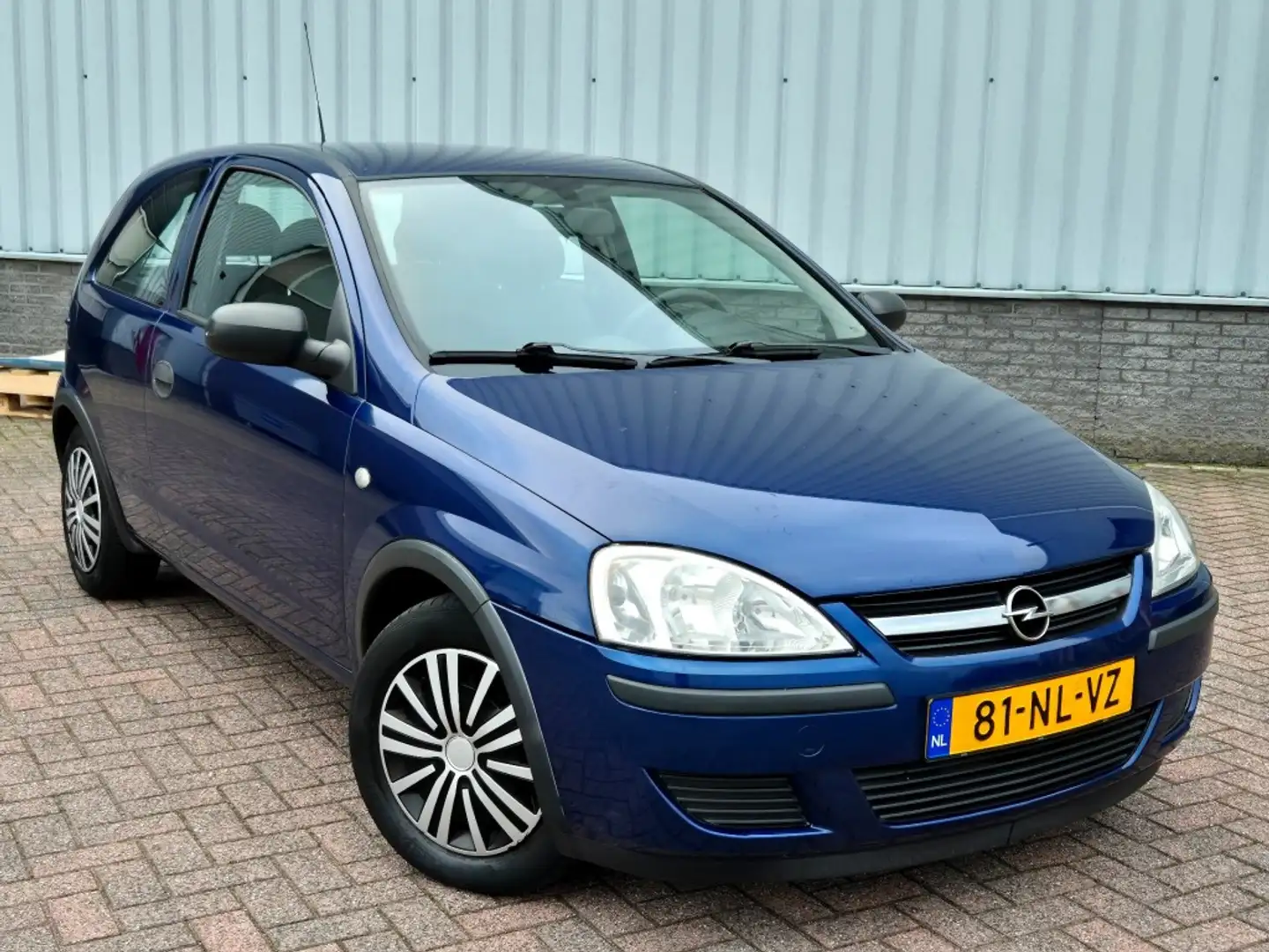 Opel Corsa 1.0 12v Nieuwe distributieketting en APK+Cruise CT Blau - 1