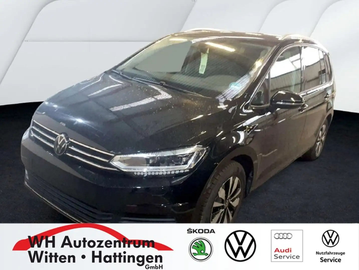 Volkswagen Touran 1.5 TSI DSG GOAL 7-sitzer NAVI AHK LED GJ-REIFE... Schwarz - 1